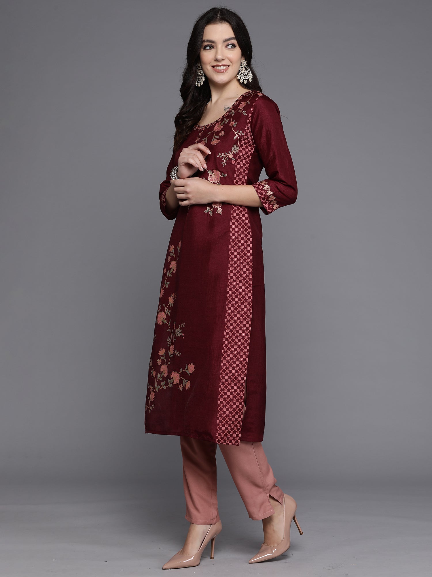 indo era, indoera, indo era kurta, heeramandi dress, heeramandi, dress for women, kurta for women, kurtaset for women, indo era kurta set, indo era suit, anarkali kurta, salwar suit, sharara set, cotton kurta, dress for women, kurta for women, birthday dress for women, gown for women, formal dress for women, party wear for women, summer dress, female kurti, cotton dress for women, kurta with dupatta, dressing style, casual look, new arrival for women, Maroon kurta