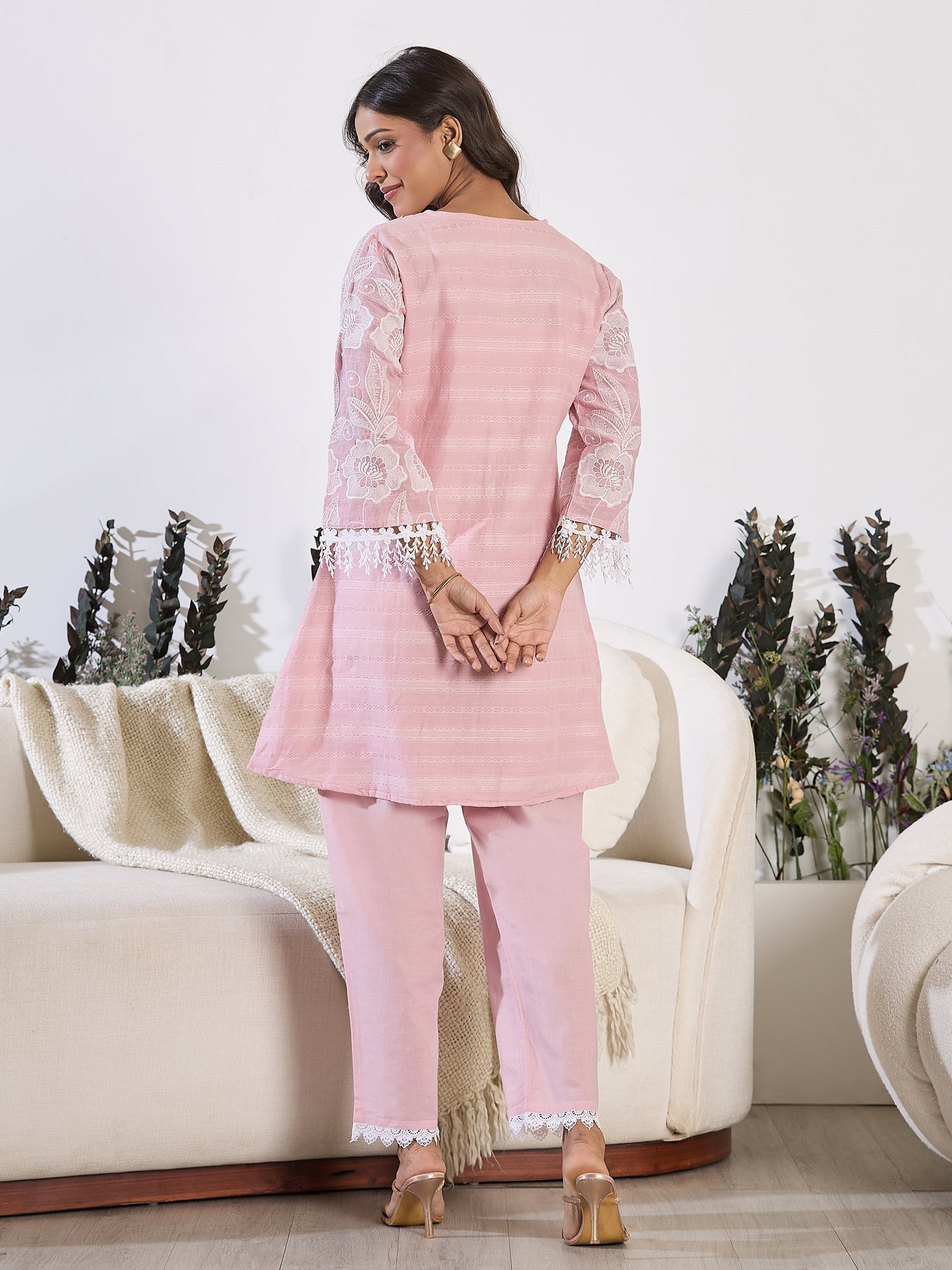 indo era, indo era kurta set, indo era suit, Kurta Set, Kurta set for women, cotton kurta set, indo era kurta set for women, Anarkali Kurta Set, Palazzo Kurta Set, Sleeveless Kurta, Embroidered Kurta, New Arrivals, Work wear, Dress, Best seller, Heeramandi dress, Summer sale, Summer suit, Wedding collection, Special offer, plus size, Spring summer, party wear, Summer Special, Printed Kurta, wedding wear, outfit ideas, Straight Kurta, Cotton Outfit, A line dress, dress for women,Pink kurta set