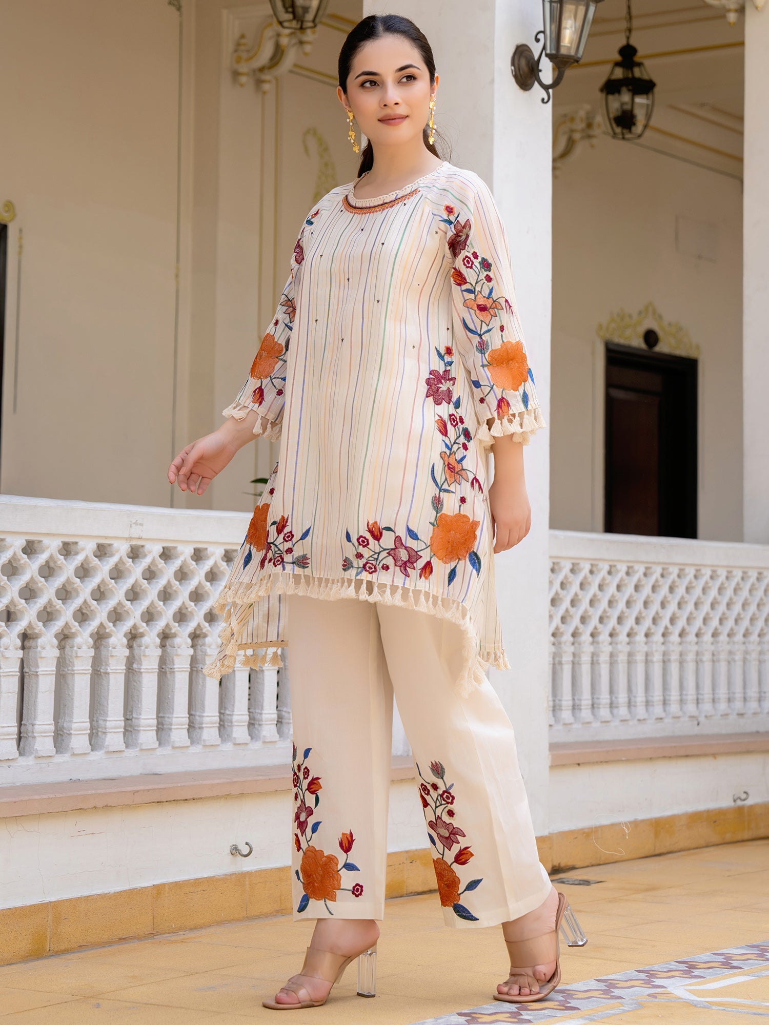 indo era, indoera, indo era kurta, heeramandi dress, heeramandi, dress for women, kurta for women, kurtaset for women, indo era kurta set, indo era suit, anarkali kurta, salwar suit, sharara set, cotton kurta, dress for women, kurta for women, birthday dress for women, gown for women, formal dress for women, party wear for women, summer dress, female kurti, cotton dress for women, kurta with dupatta, dressing style, casual look, new arrival for women, Off White suit