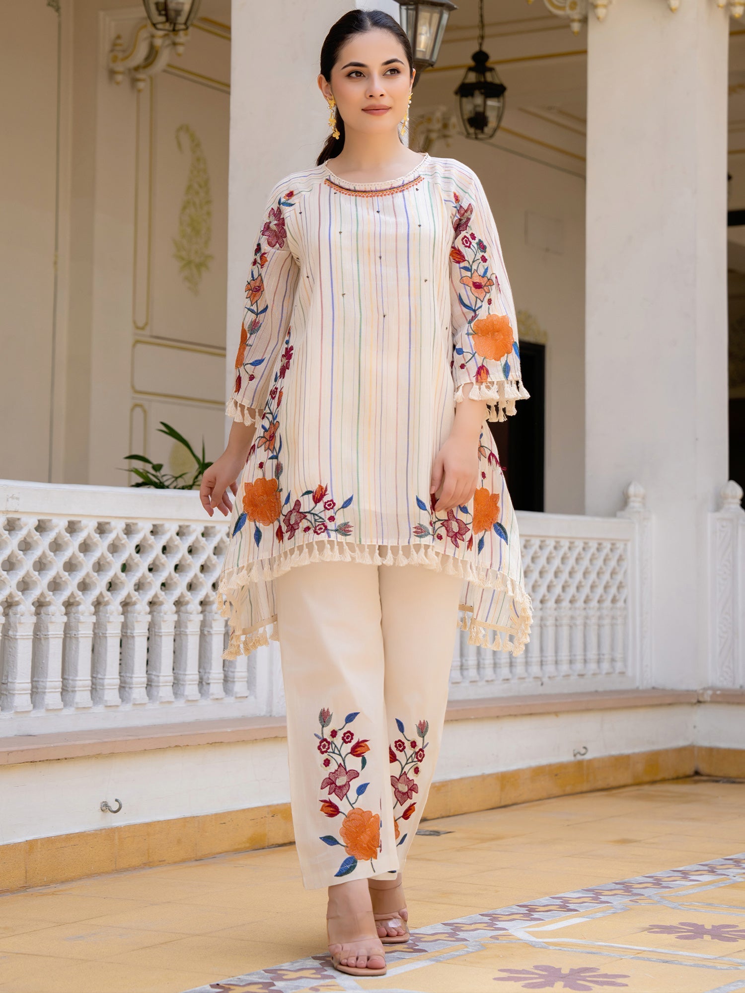 indo era, indoera, indo era kurta, heeramandi dress, heeramandi, dress for women, kurta for women, kurtaset for women, indo era kurta set, indo era suit, anarkali kurta, salwar suit, sharara set, cotton kurta, dress for women, kurta for women, birthday dress for women, gown for women, formal dress for women, party wear for women, summer dress, female kurti, cotton dress for women, kurta with dupatta, dressing style, casual look, new arrival for women, Off White suit