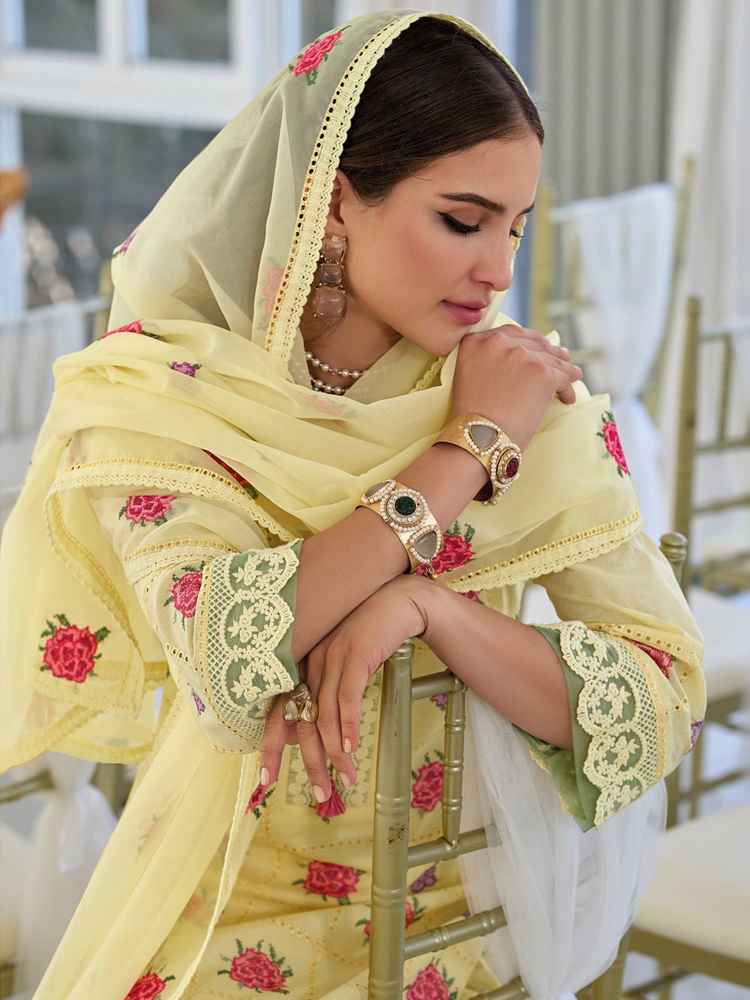 Yellow Kurta Sets  For women,indo era, indoera, kurta set for women, women kurta set, women suit, summer wear for women, festive suit for women, mother's day outfit, dress for mother, mother's day special, heeramandi dress