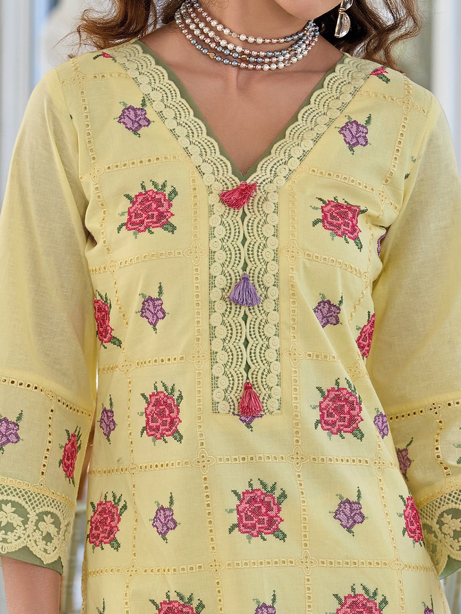 Yellow Kurta Sets  For women,indo era, indoera, kurta set for women, women kurta set, women suit, summer wear for women, festive suit for women, mother's day outfit, dress for mother, mother's day special, heeramandi dress
