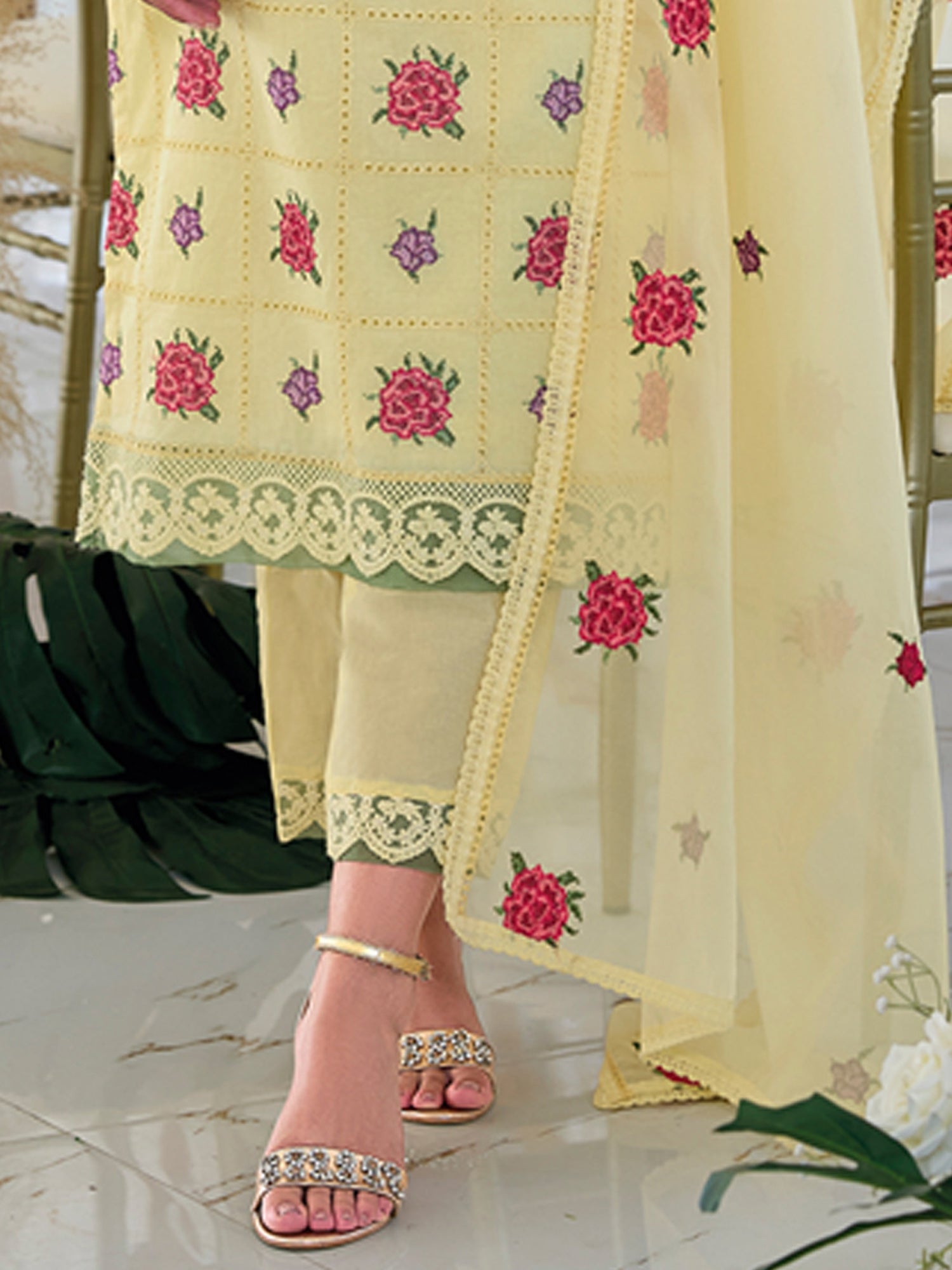 Yellow Kurta Sets  For women,indo era, indoera, kurta set for women, women kurta set, women suit, summer wear for women, festive suit for women, mother's day outfit, dress for mother, mother's day special, heeramandi dress