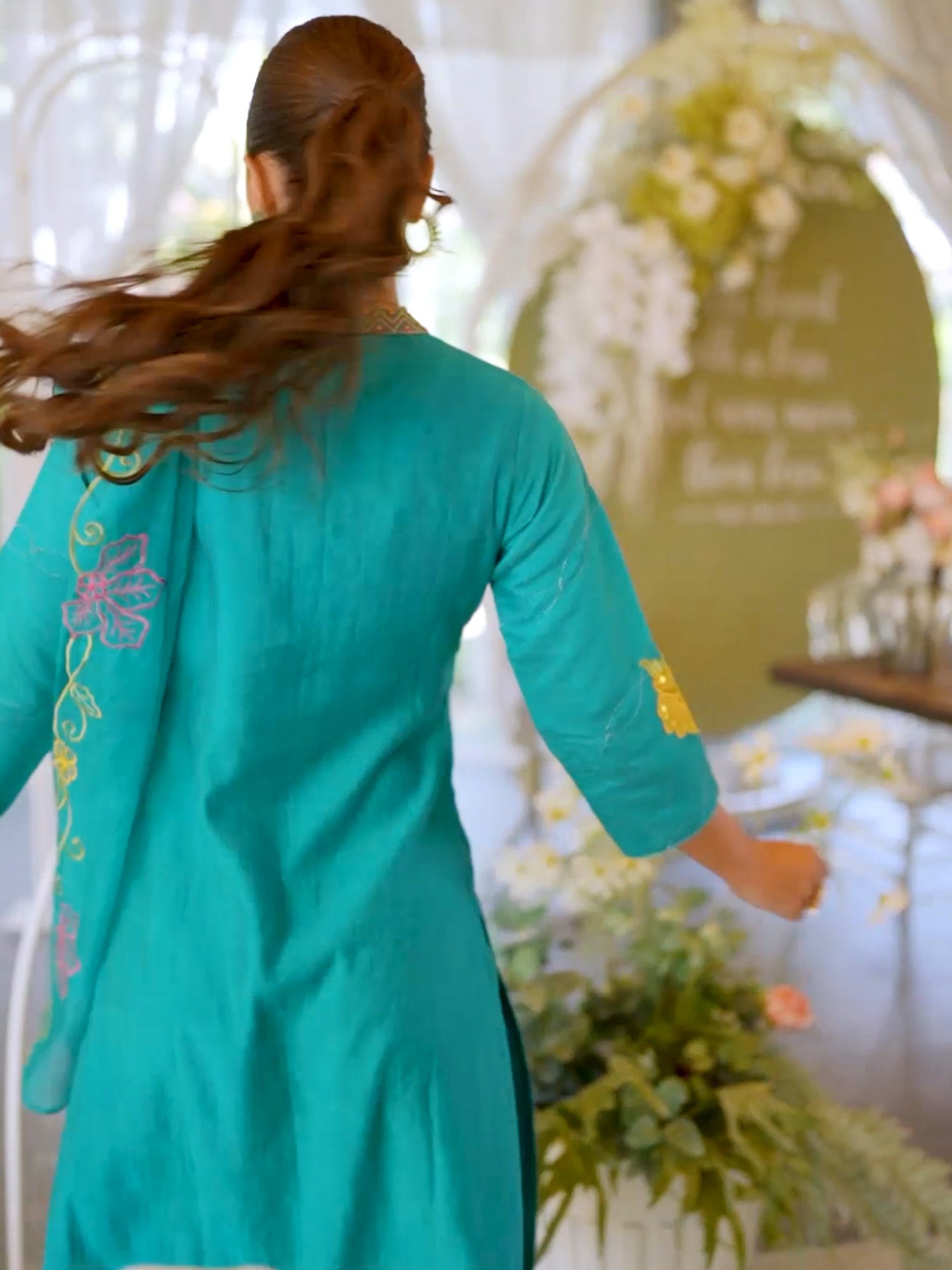 indo era, suit, kurta set for women, indo era kurta, kurta sets for ladies, summer dresses for women, 3 piece suit, cotton kurta set for women, new arrivals, women kurti plazo set, women in suit, kurta suit, floral kurta, short suit, spring summer, Blue suit