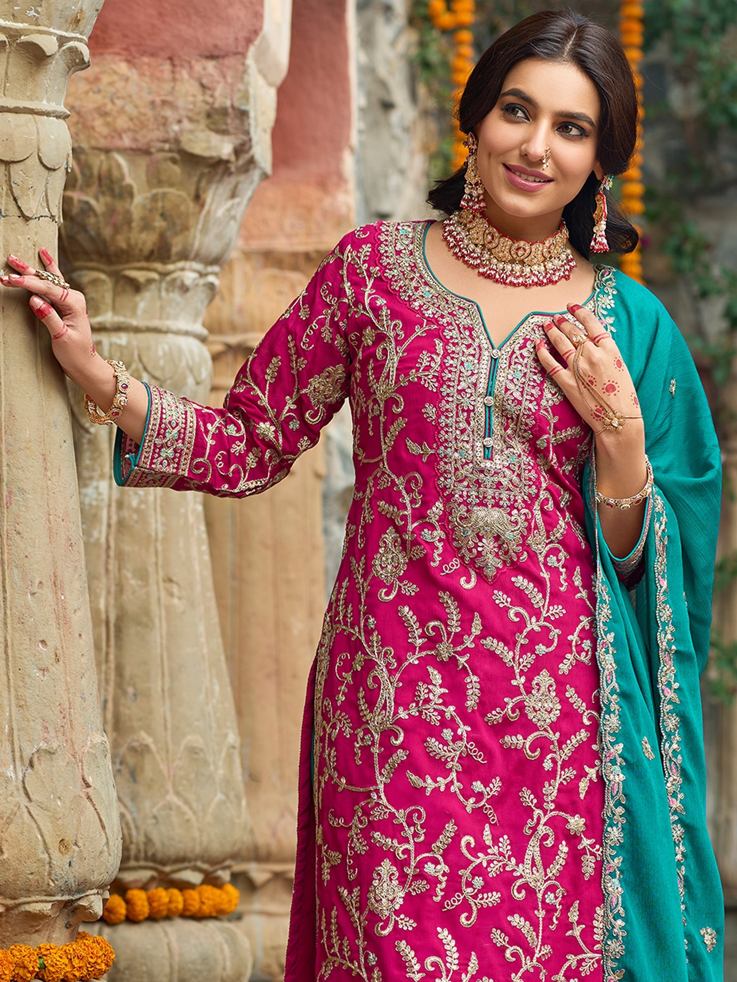 indo era, indo era kurta set, indo era suit, Kurta Set, Kurta set for women, cotton kurta set, indo era kurta set for women, Anarkali Kurta Set, Palazzo Kurta Set, Sleeveless Kurta, Embroidered Kurta, New Arrivals, Work wear, Dress, Best seller, Heeramandi dress, Summer sale, Summer suit, Wedding collection, Special offer, plus size, Spring summer, party wear, Summer Special, Printed Kurta, wedding wear, outfit ideas, Straight Kurta, Cotton Outfit, A line dress, dress for women,Pink kurta set