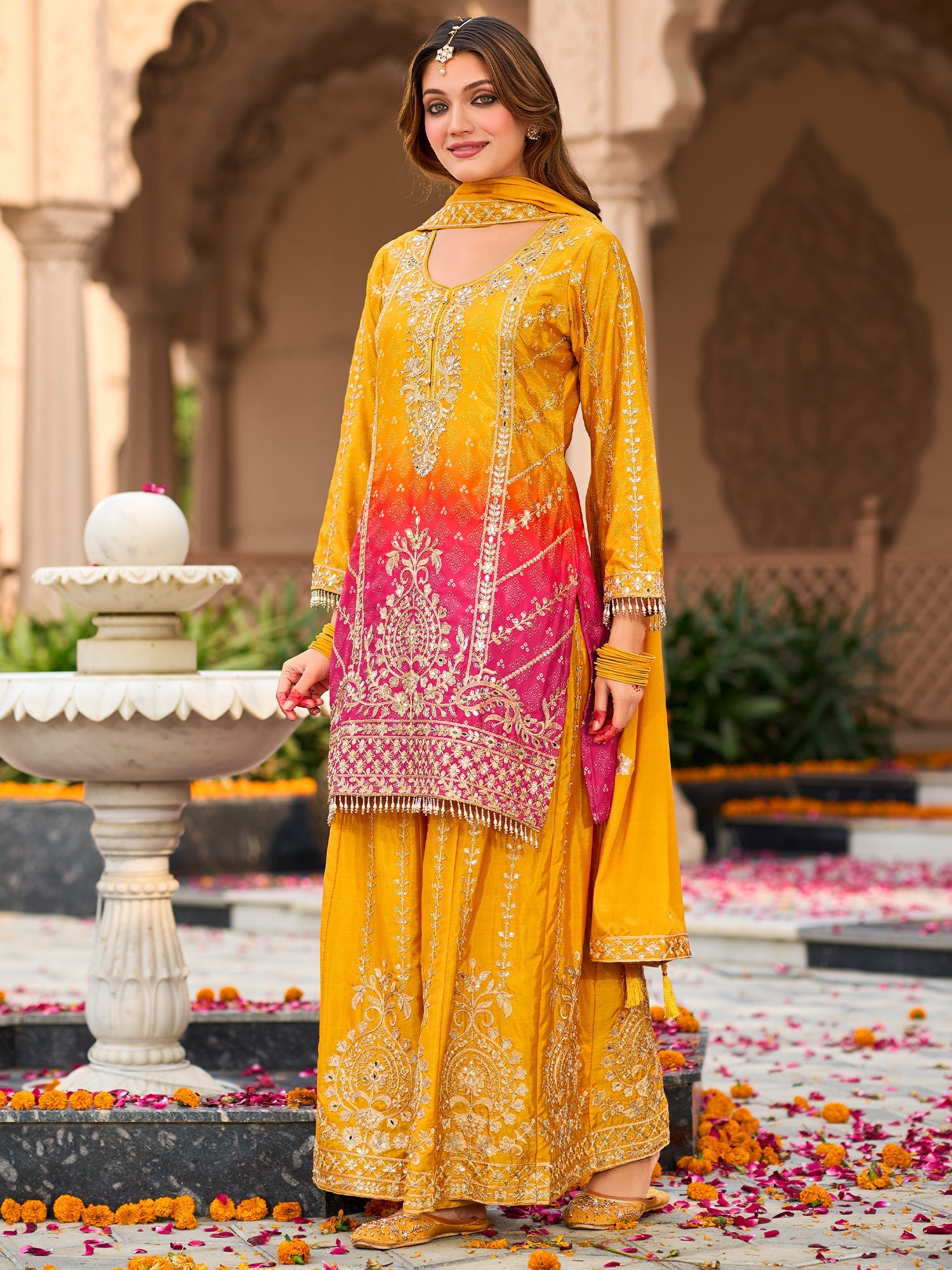 Yellow Kurta Sets  For women,indo era, indoera, kurta set for women, women kurta set, women suit, summer wear for women, festive suit for women, mother's day outfit, dress for mother, mother's day special, heeramandi dress
