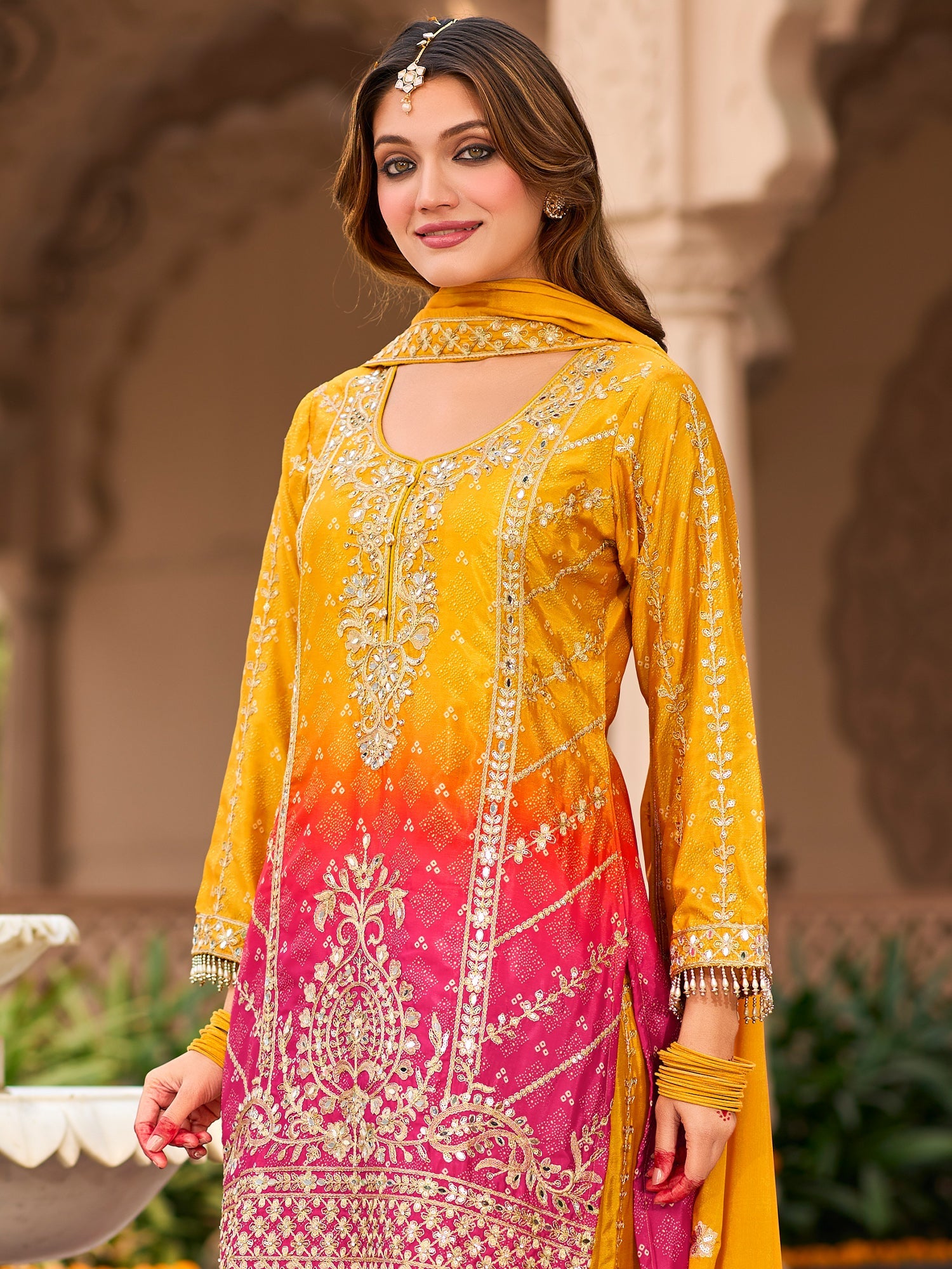 Yellow Kurta Sets  For women,indo era, indoera, kurta set for women, women kurta set, women suit, summer wear for women, festive suit for women, mother's day outfit, dress for mother, mother's day special, heeramandi dress