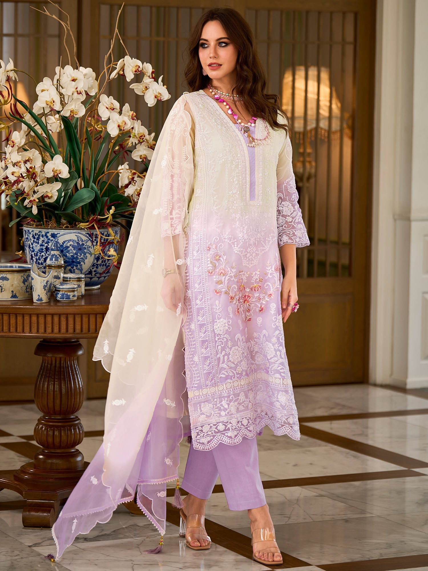 indo era, indoera, indo era kurta, heeramandi dress, heeramandi, dress for women, kurta for women, kurtaset for women, indo era kurta set, indo era suit, anarkali kurta, salwar suit, sharara set, cotton kurta, dress for women, kurta for women, birthday dress for women, gown for women, formal dress for women, party wear for women, summer dress, female kurti, cotton dress for women, kurta with dupatta, dressing style, casual look, new arrival for women, Lavender suit