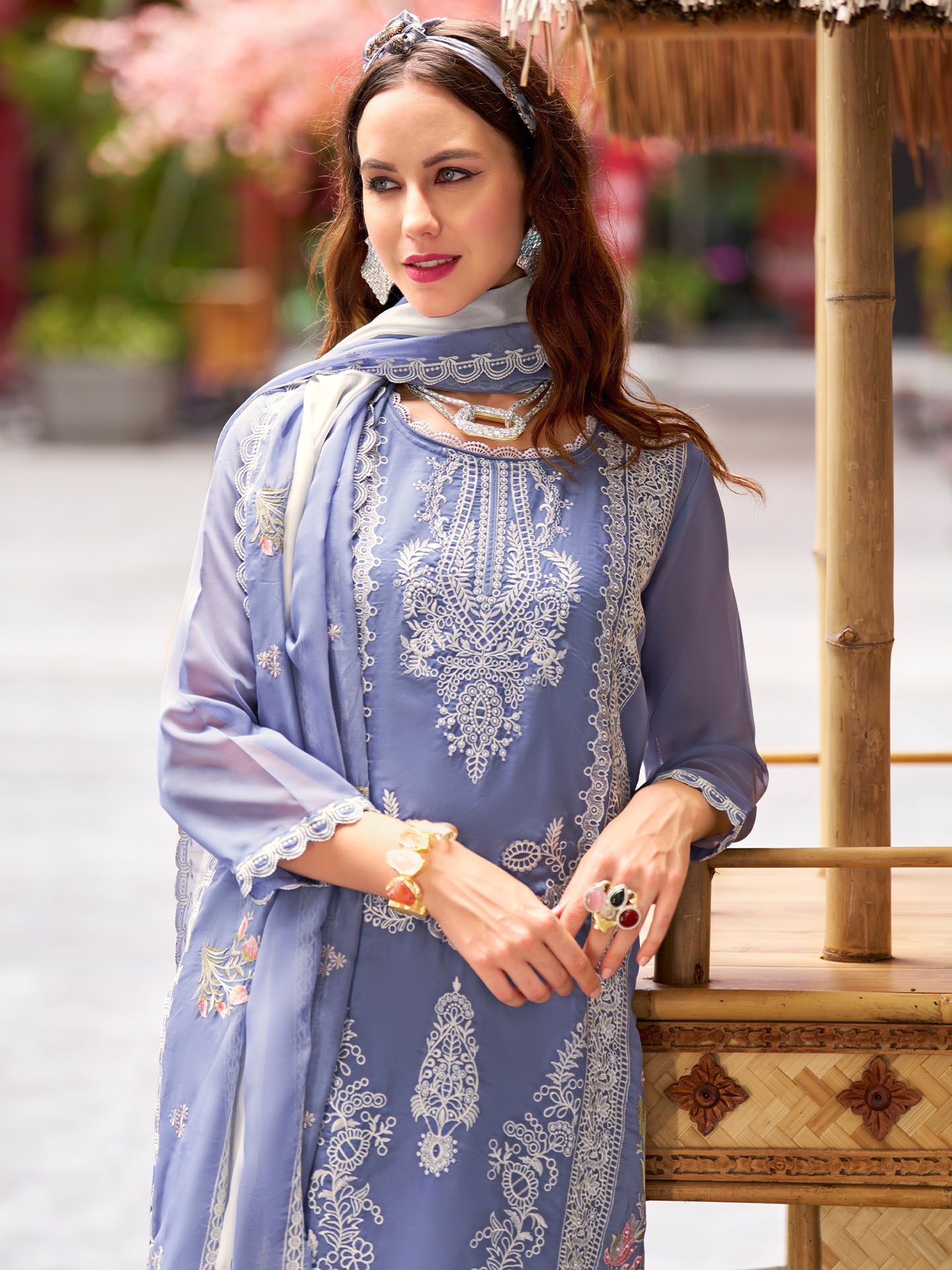 indo era, indo era kurta set, indo era suit, Kurta Set, Kurta set for women, cotton kurta set, indo era kurta set for women, Anarkali Kurta Set, Palazzo Kurta Set, Sleeveless Kurta, Embroidered Kurta, New Arrivals, Work wear, Dress, Best seller, Heeramandi dress, Summer sale, Summer suit, Wedding collection, Special offer, plus size, Spring summer, party wear, Summer Special, Printed Kurta, wedding wear, outfit ideas, Straight Kurta, Cotton Outfit, A line dress, dress for women,Purple kurta set