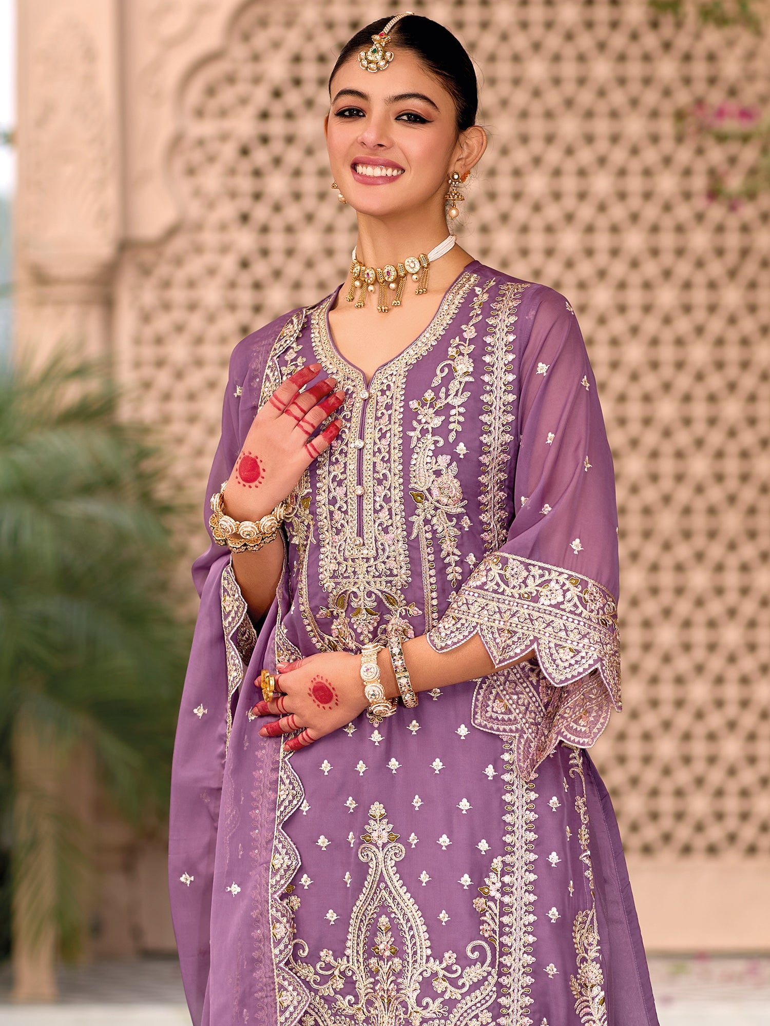indo era, suit, kurta set for women, indo era kurta, kurta sets for ladies, summer dresses for women, 3 piece suit, cotton kurta set for women, new arrivals, women kurti plazo set, women in suit, kurta suit, floral kurta, short suit, spring summer, Purple suit