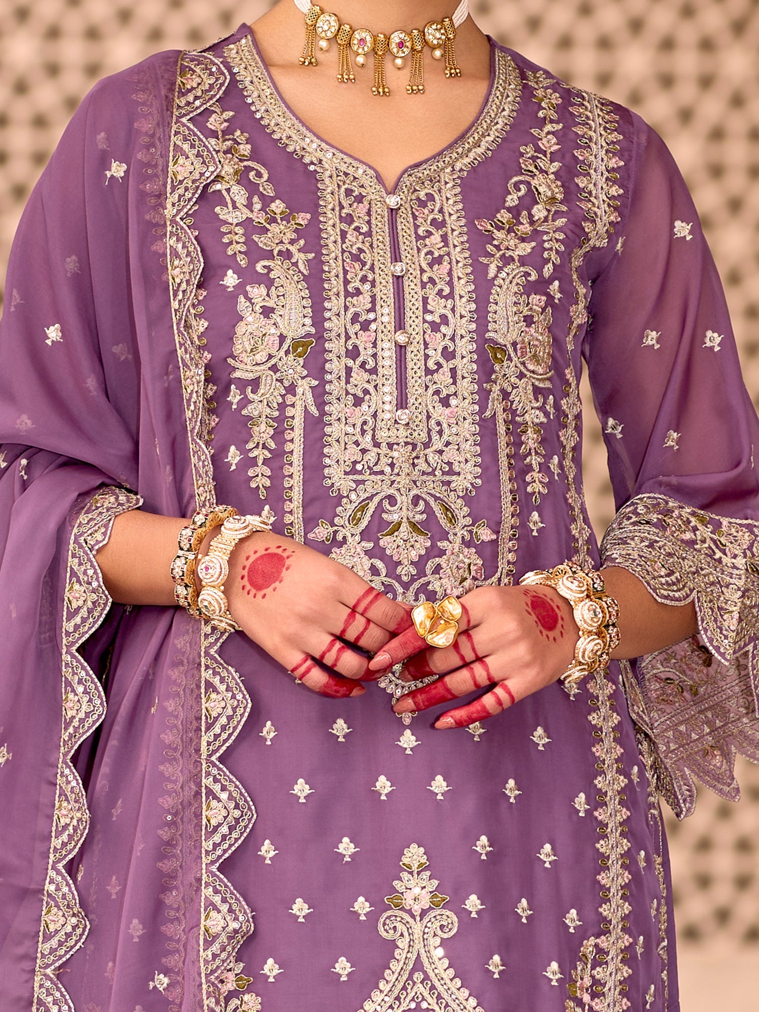 indo era, suit, kurta set for women, indo era kurta, kurta sets for ladies, summer dresses for women, 3 piece suit, cotton kurta set for women, new arrivals, women kurti plazo set, women in suit, kurta suit, floral kurta, short suit, spring summer, Purple suit