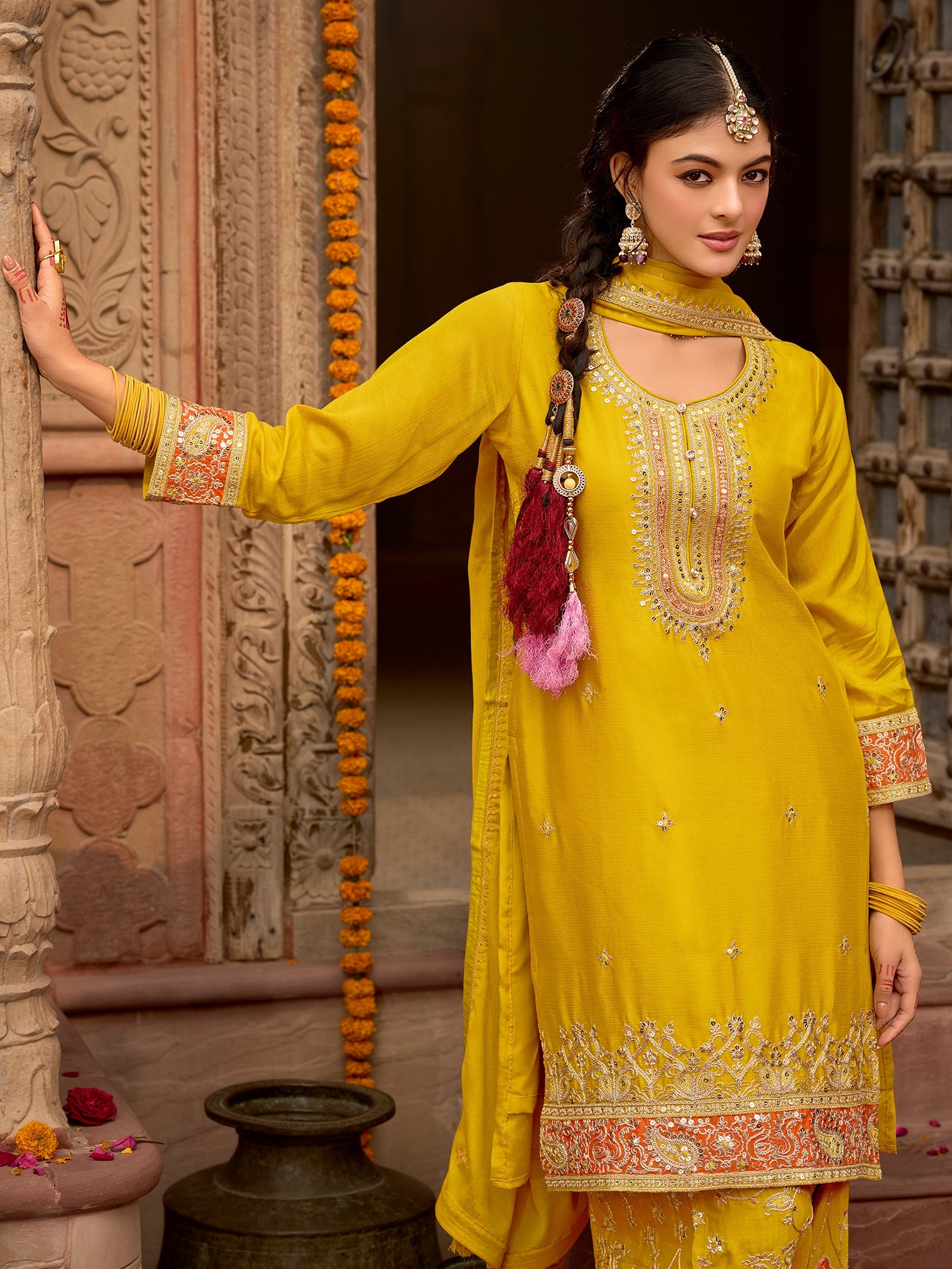 indo era, indo era kurta set, indo era suit, Kurta Set, Kurta set for women, cotton kurta set, indo era kurta set for women, Anarkali Kurta Set, Palazzo Kurta Set, Sleeveless Kurta, Embroidered Kurta, New Arrivals, Work wear, Dress, Best seller, Heeramandi dress, Summer sale, Summer suit, Wedding collection, Special offer, plus size, Spring summer, party wear, Summer Special, Printed Kurta, wedding wear, outfit ideas, Straight Kurta, Cotton Outfit, A line dress, dress for women,Yellow kurta set