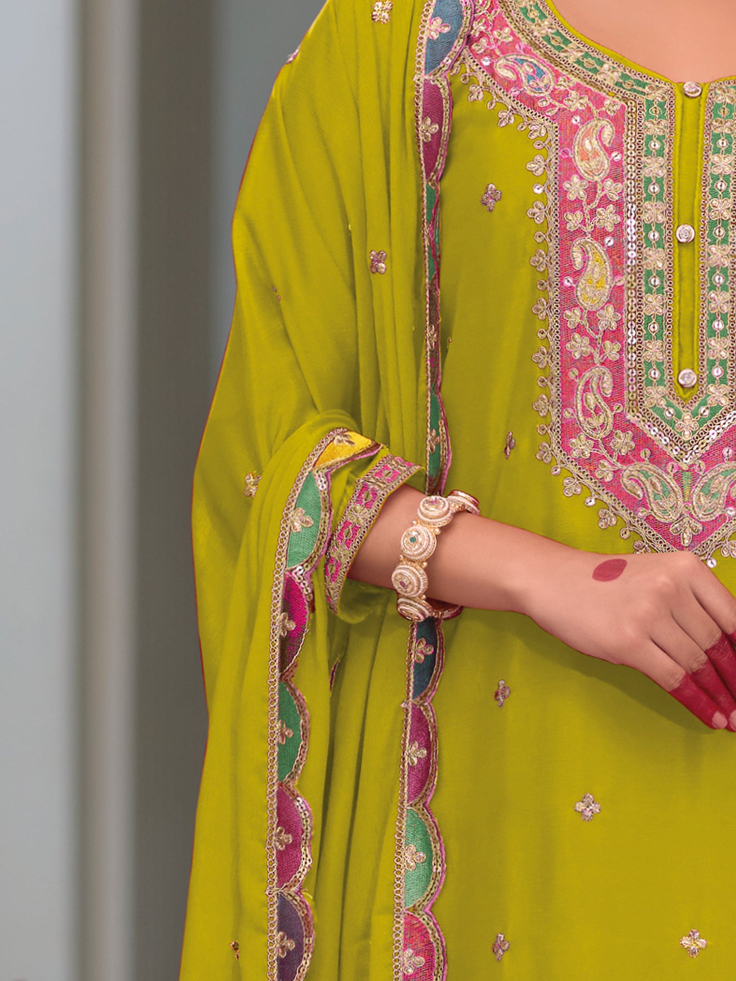 indo era, suit, kurta set for women, indo era kurta, kurta sets for ladies, summer dresses for women, 3 piece suit, cotton kurta set for women, new arrivals, women kurti plazo set, women in suit, kurta suit, floral kurta, short suit, spring summer, Green suit