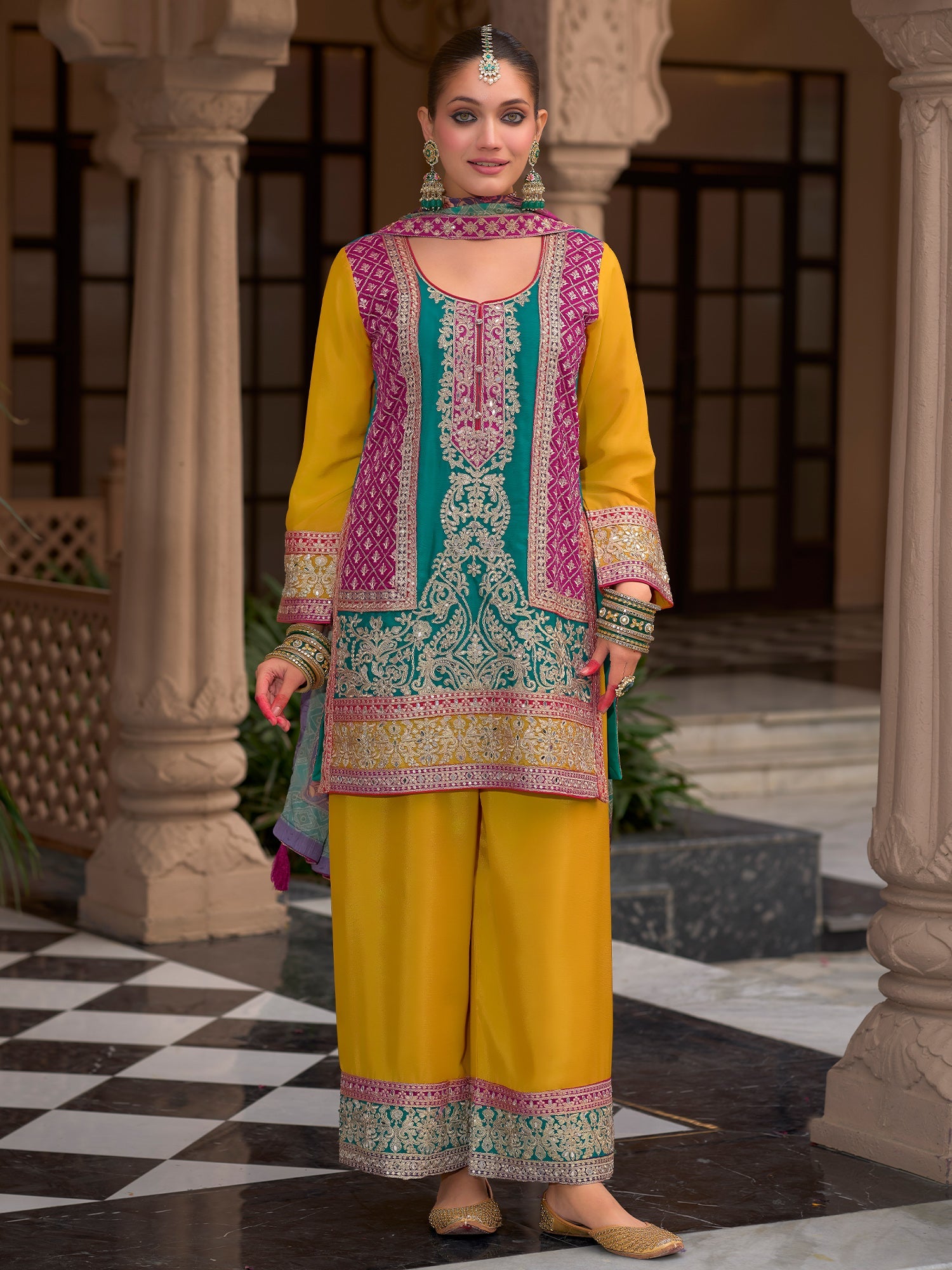 indo era, suit, kurta set for women, indo era kurta, kurta sets for ladies, summer dresses for women, 3 piece suit, cotton kurta set for women, new arrivals, women kurti plazo set, women in suit, kurta suit, floral kurta, short suit, spring summer, Multi suit