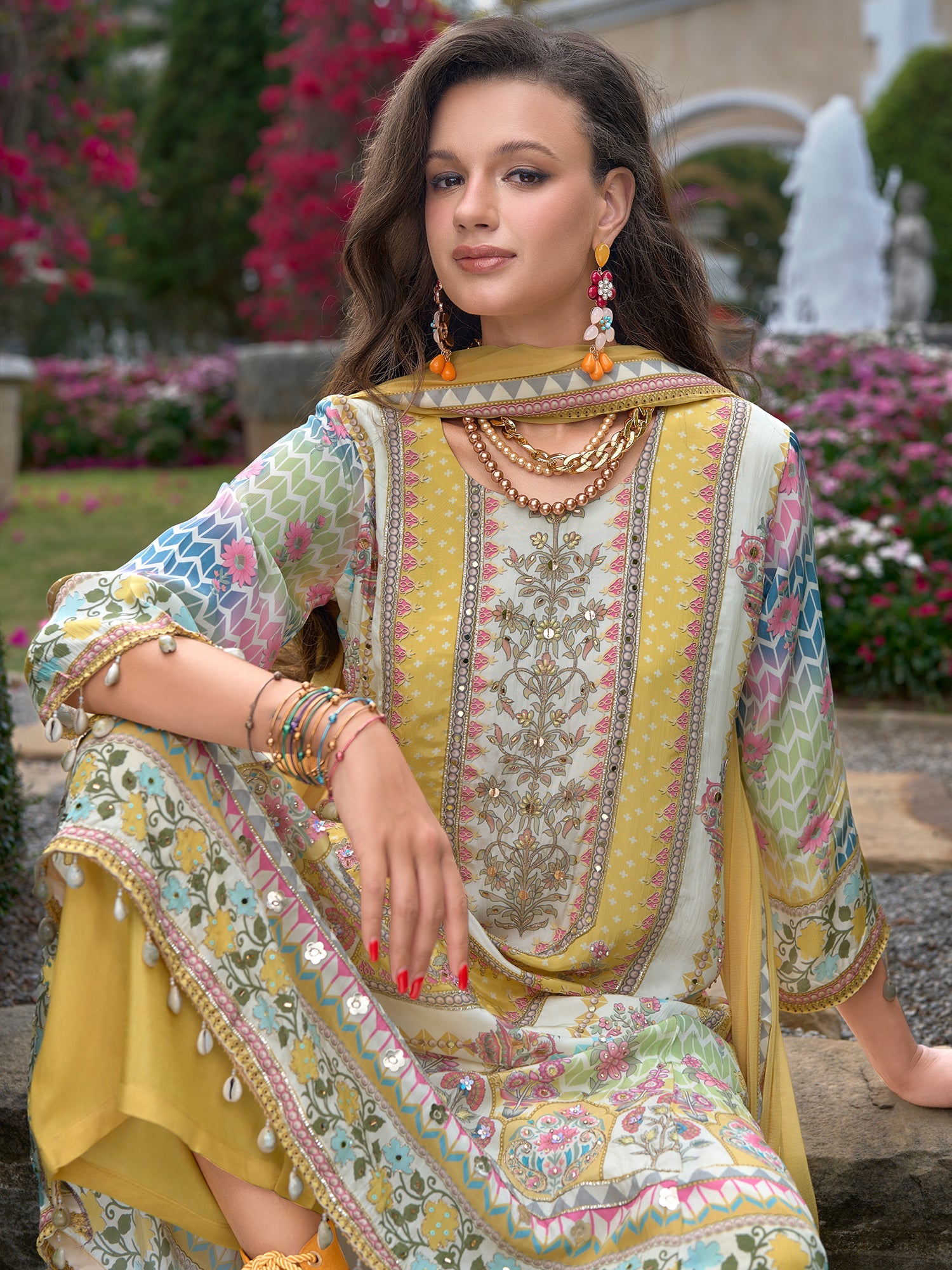 Yellow Kurta Set With Dupatta For Women Fit With Every Occasion & Everyday Wear, At Affordable Price with Great Discounts, Easy Return & Exchange.