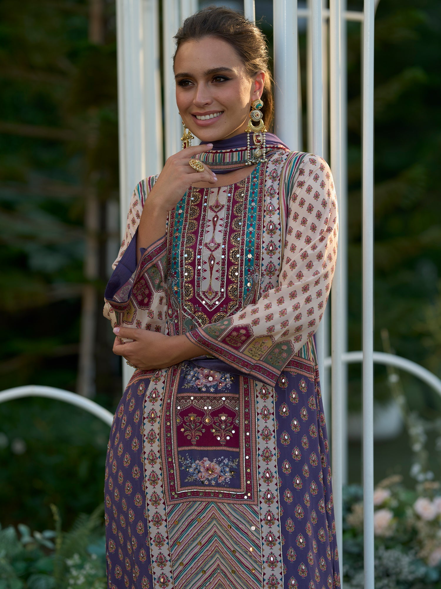 Purple Kurta Set With Dupatta For Women Fit With Every Occasion & Everyday Wear, At Affordable Price with Great Discounts, Easy Return & Exchange.