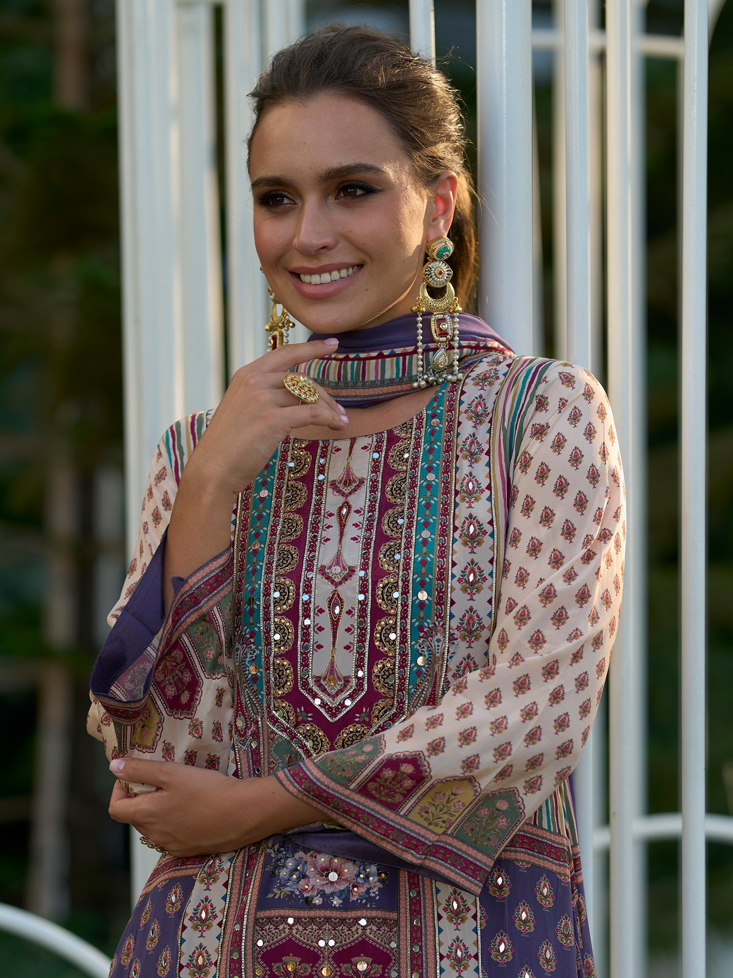 Purple Kurta Set With Dupatta For Women Fit With Every Occasion & Everyday Wear, At Affordable Price with Great Discounts, Easy Return & Exchange.