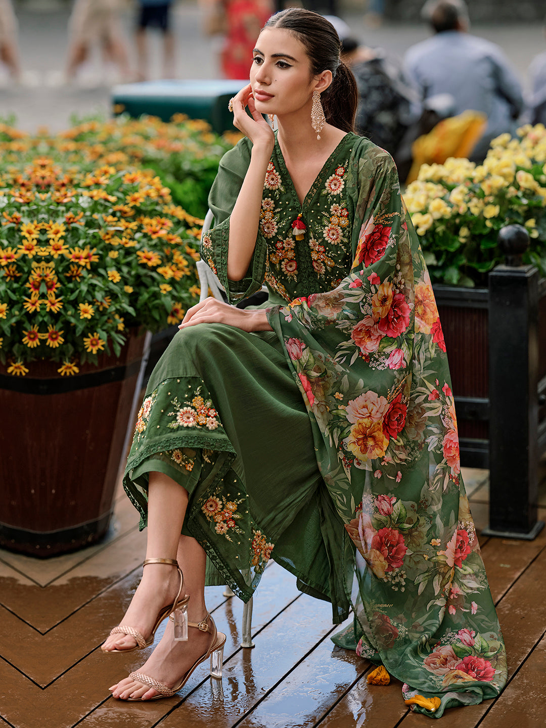 indo era, indoera, indo era kurta, heeramandi dress, heeramandi, dress for women, kurta for women, kurtaset for women, indo era kurta set, indo era suit, anarkali kurta, salwar suit, sharara set, cotton kurta, dress for women, kurta for women, birthday dress for women, gown for women, formal dress for women, party wear for women, summer dress, female kurti, cotton dress for women, kurta with dupatta, dressing style, casual look, new arrival for women, Green suit