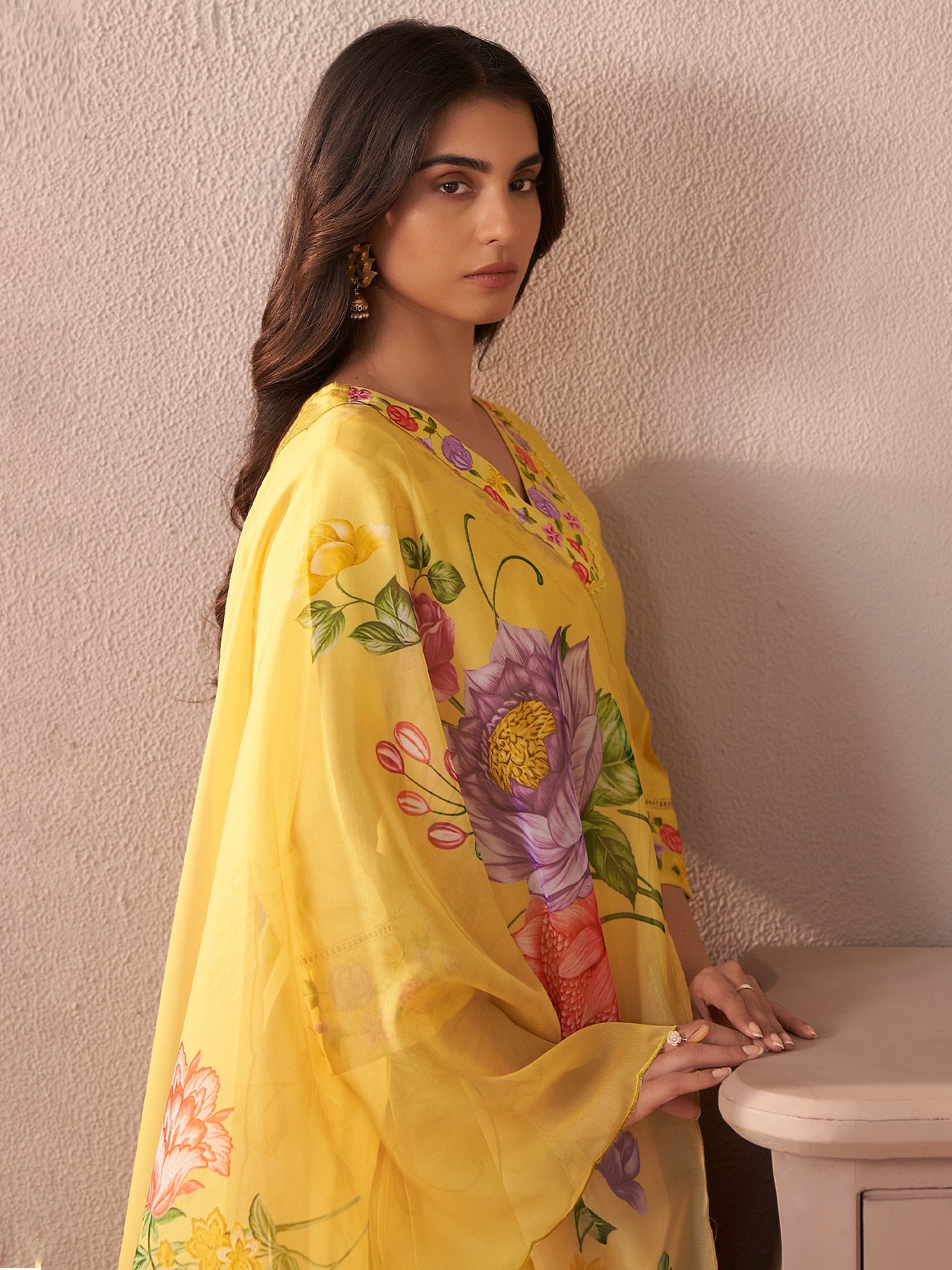 indo era, indo era kurta set, indo era suit, Kurta Set, Kurta set for women, cotton kurta set, indo era kurta set for women, Anarkali Kurta Set, Palazzo Kurta Set, Sleeveless Kurta, Embroidered Kurta, New Arrivals, Work wear, Dress, Best seller, Heeramandi dress, Summer sale, Summer suit, Wedding collection, Special offer, plus size, Spring summer, party wear, Summer Special, Printed Kurta, wedding wear, outfit ideas, Straight Kurta, Cotton Outfit, A line dress, dress for women,Yellow kurta set