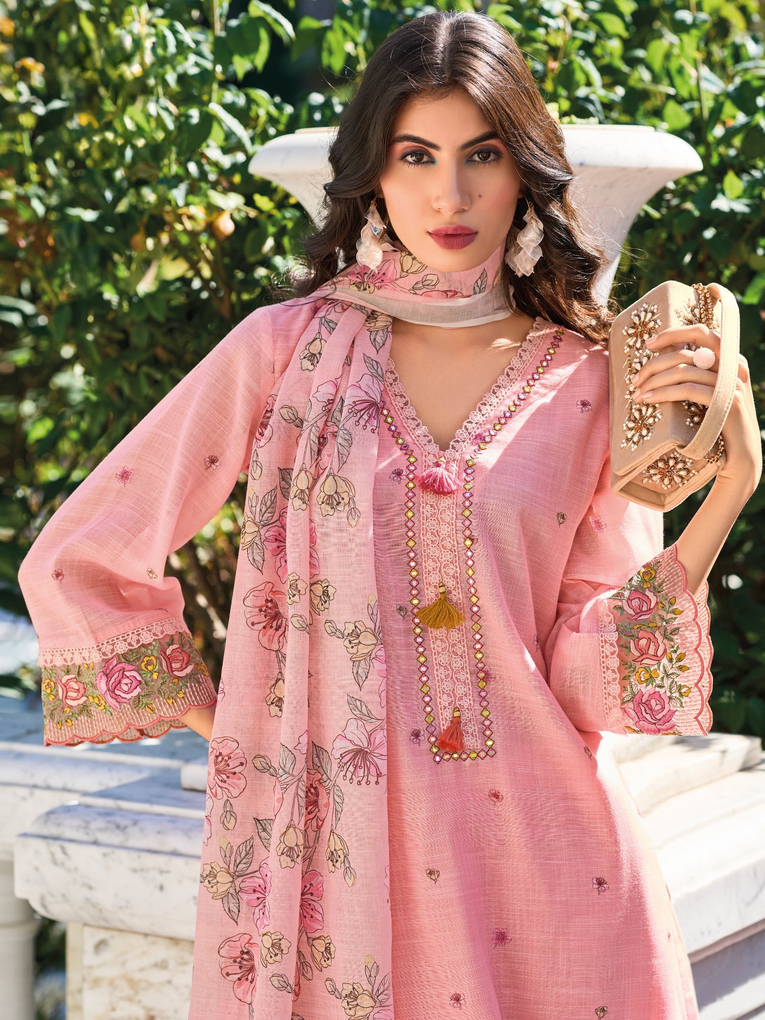 indo era, indo era kurta set, indo era suit, Kurta Set, Kurta set for women, cotton kurta set, indo era kurta set for women, Anarkali Kurta Set, Palazzo Kurta Set, Sleeveless Kurta, Embroidered Kurta, New Arrivals, Work wear, Dress, Best seller, Heeramandi dress, Summer sale, Summer suit, Wedding collection, Special offer, plus size, Spring summer, party wear, Summer Special, Printed Kurta, wedding wear, outfit ideas, Straight Kurta, Cotton Outfit, A line dress, dress for women,Pink kurta set