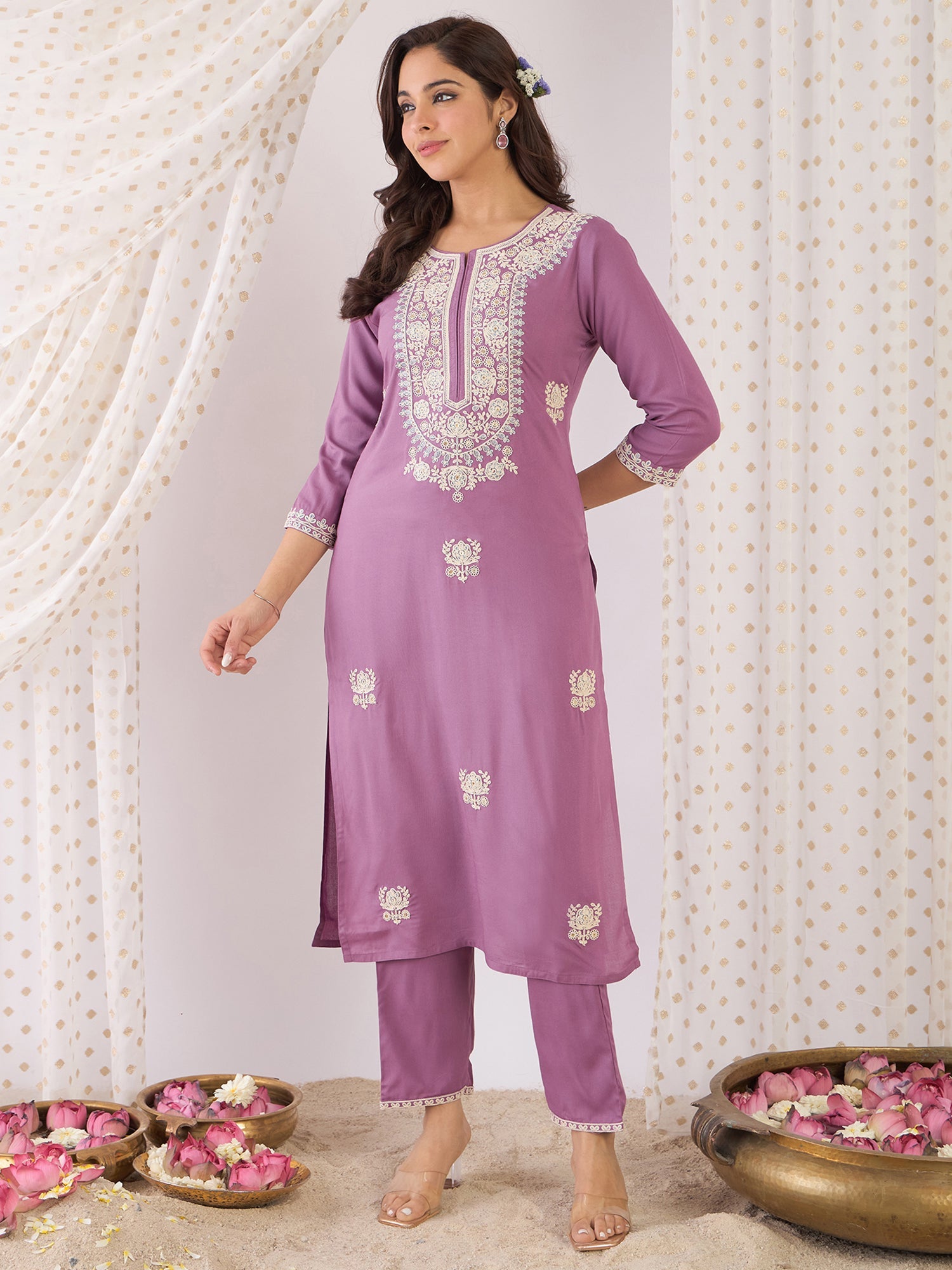 indo era, indoera, indo era kurta, heeramandi dress, heeramandi, dress for women, kurta for women, kurtaset for women, indo era kurta set, indo era suit, anarkali kurta, salwar suit, sharara set, cotton kurta, dress for women, kurta for women, birthday dress for women, gown for women, formal dress for women, party wear for women, summer dress, female kurti, cotton dress for women, kurta with dupatta, dressing style, casual look, new arrival for women, Lavender suit