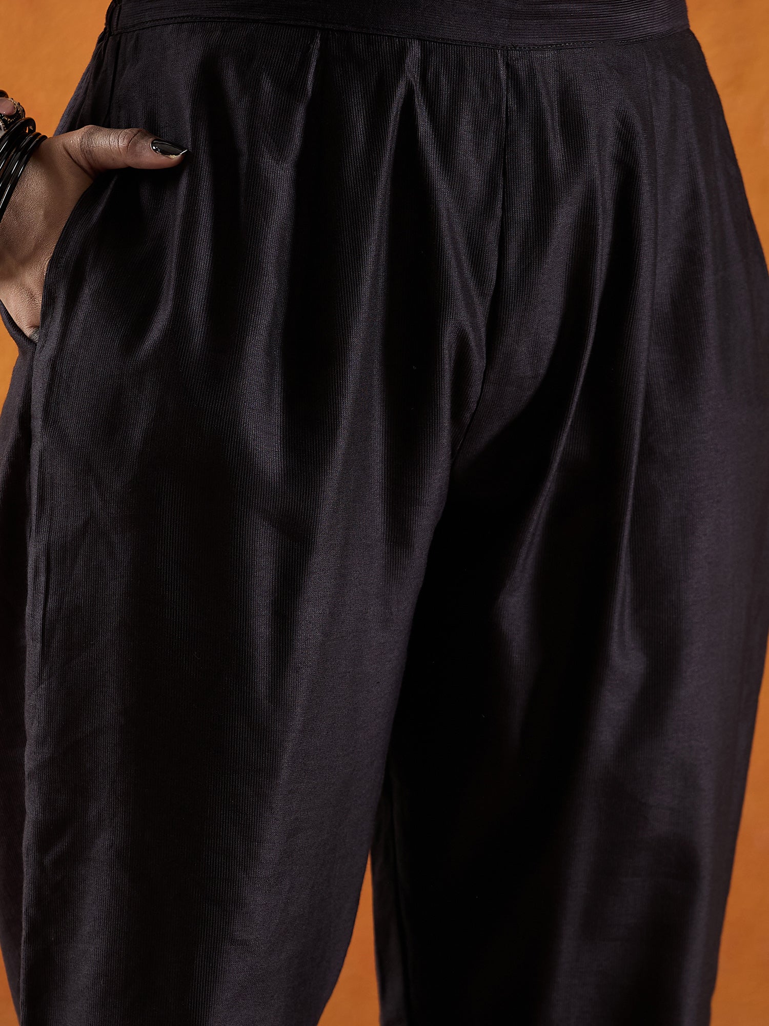 indo era, suit, kurta set for women, indo era kurta, kurta sets for ladies, summer dresses for women, 3 piece suit, cotton kurta set for women, new arrivals, women kurti plazo set, women in suit, kurta suit, floral kurta, short suit, spring summer, Black kurta