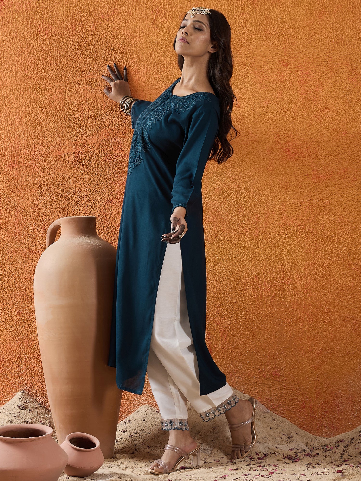 indo era, indoera, indo era kurta, heeramandi dress, heeramandi, dress for women, kurta for women, kurtaset for women, indo era kurta set, indo era suit, anarkali kurta, salwar suit, sharara set, cotton kurta, dress for women, kurta for women, birthday dress for women, gown for women, formal dress for women, party wear for women, summer dress, female kurti, cotton dress for women, kurta with dupatta, dressing style, casual look, new arrival for women, Teal kurta