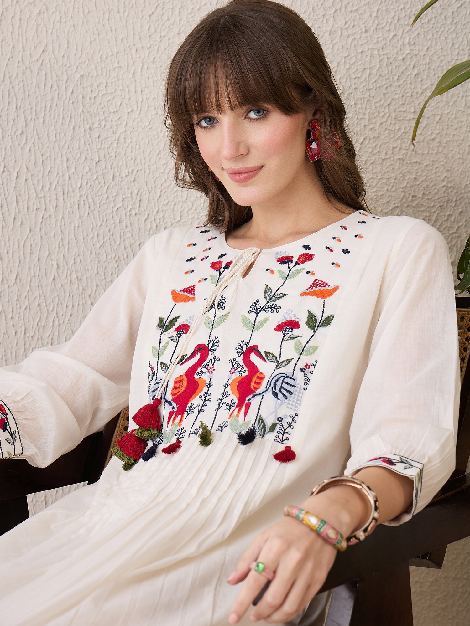indo era, indo era kurta set, indo era suit, Kurta Set, Kurta set for women, cotton kurta set, indo era kurta set for women, Anarkali Kurta Set, Palazzo Kurta Set, Sleeveless Kurta, Embroidered Kurta, New Arrivals, Work wear, Dress, Best seller, Heeramandi dress, Summer sale, Summer suit, Wedding collection, Special offer, plus size, Spring summer, party wear, Summer Special, Printed Kurta, wedding wear, outfit ideas, Straight Kurta, Cotton Outfit, A line dress, dress for women,Off White kurta set