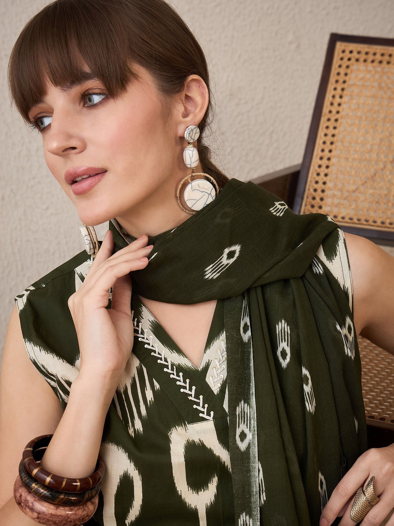 indo era, indo era kurta set, indo era suit, Kurta Set, Kurta set for women, cotton kurta set, indo era kurta set for women, Anarkali Kurta Set, Palazzo Kurta Set, Sleeveless Kurta, Embroidered Kurta, New Arrivals, Work wear, Dress, Best seller, Heeramandi dress, Summer sale, Summer suit, Wedding collection, Special offer, plus size, Spring summer, party wear, Summer Special, Printed Kurta, wedding wear, outfit ideas, Straight Kurta, Cotton Outfit, A line dress, dress for women,Green kurta set