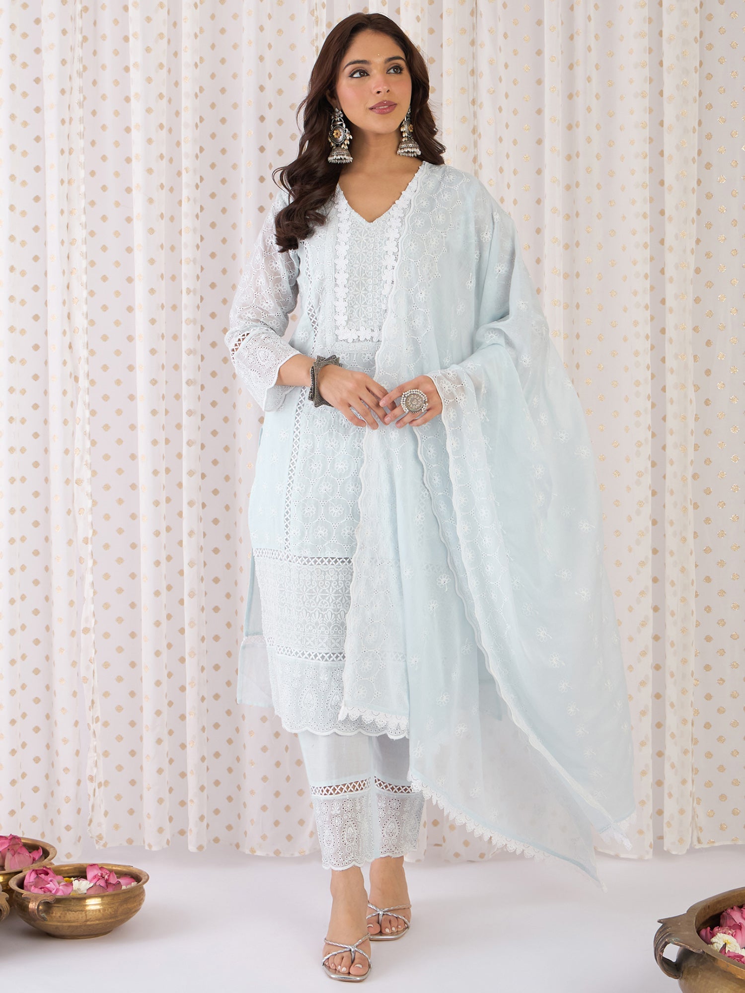 indo era, indo era kurta set, indo era suit, Kurta Set, Kurta set for women, cotton kurta set, indo era kurta set for women, Anarkali Kurta Set, Palazzo Kurta Set, Sleeveless Kurta, Embroidered Kurta, New Arrivals, Work wear, Dress, Best seller, Heeramandi dress, Summer sale, Summer suit, Wedding collection, Special offer, plus size, Spring summer, party wear, Summer Special, Printed Kurta, wedding wear, outfit ideas, Straight Kurta, Cotton Outfit, A line dress, dress for women,Grey kurta set