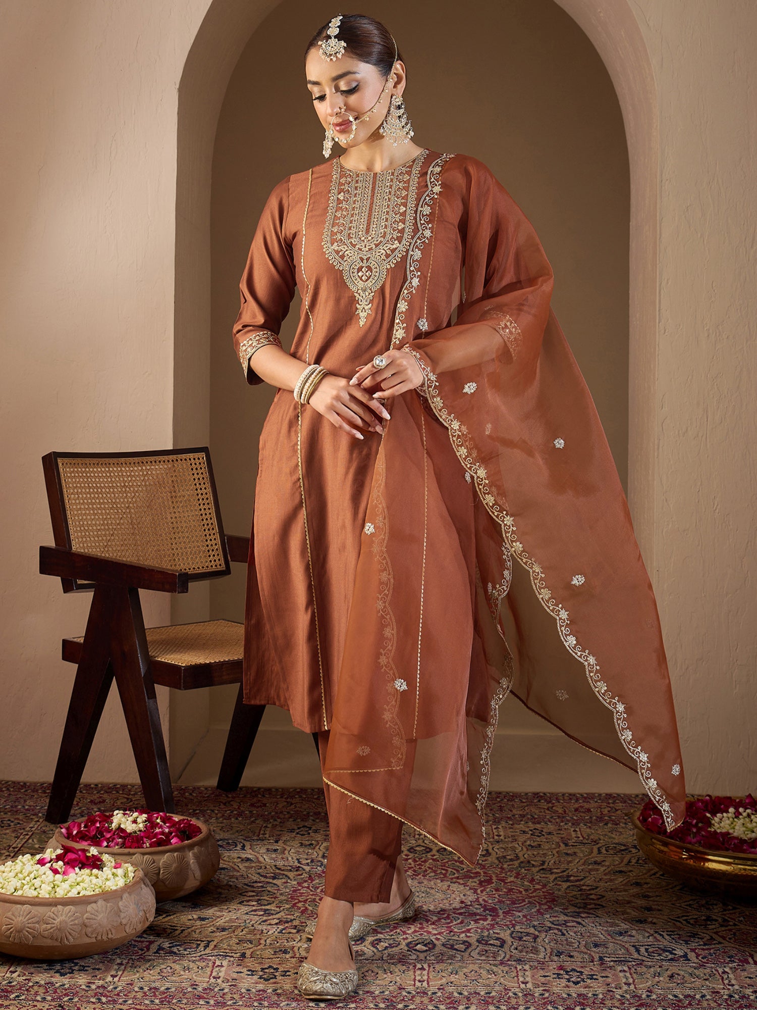indo era, indoera, indo era kurta, heeramandi dress, heeramandi, dress for women, kurta for women, kurtaset for women, indo era kurta set, indo era suit, anarkali kurta, salwar suit, sharara set, cotton kurta, dress for women, kurta for women, birthday dress for women, gown for women, formal dress for women, party wear for women, summer dress, female kurti, cotton dress for women, kurta with dupatta, dressing style, casual look, new arrival for women, Rust suit