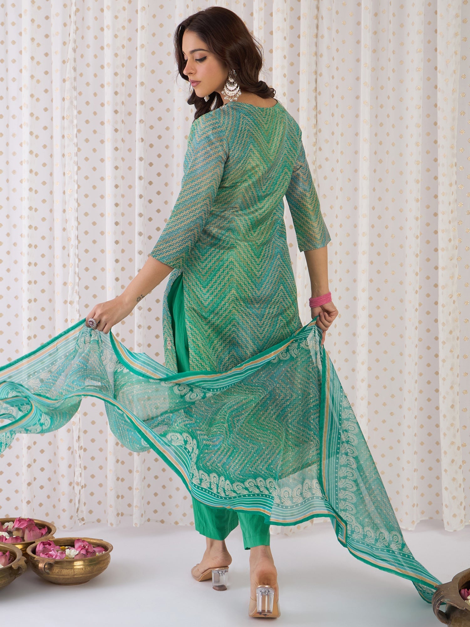 indo era, suit, kurta set for women, indo era kurta, kurta sets for ladies, summer dresses for women, 3 piece suit, cotton kurta set for women, new arrivals, women kurti plazo set, women in suit, kurta suit, floral kurta, short suit, spring summer, Multi suit