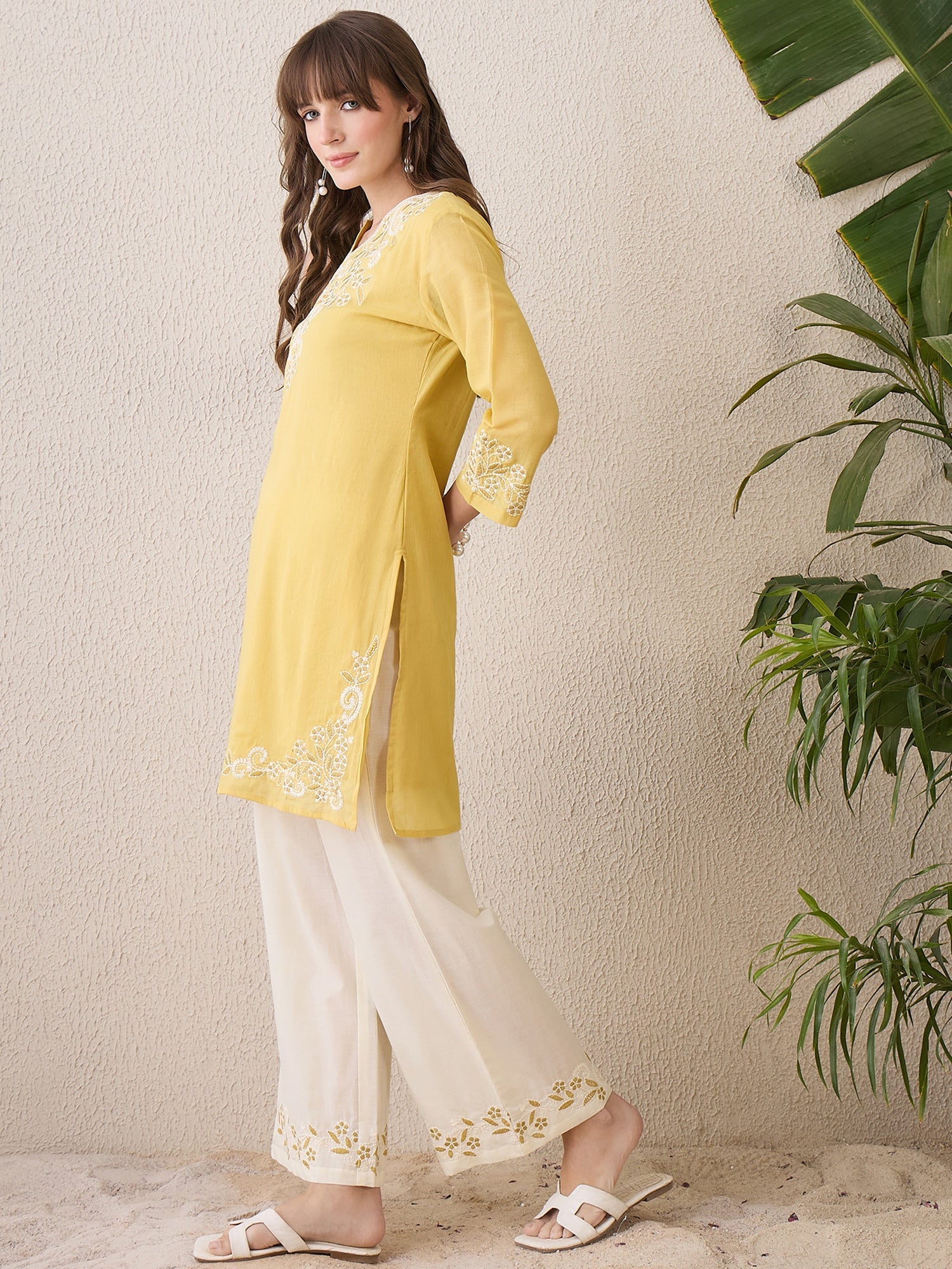 indo era, indo era kurta set, indo era suit, Kurta Set, Kurta set for women, cotton kurta set, indo era kurta set for women, Anarkali Kurta Set, Palazzo Kurta Set, Sleeveless Kurta, Embroidered Kurta, New Arrivals, Work wear, Dress, Best seller, Heeramandi dress, Summer sale, Summer suit, Wedding collection, Special offer, plus size, Spring summer, party wear, Summer Special, Printed Kurta, wedding wear, outfit ideas, Straight Kurta, Cotton Outfit, A line dress, dress for women,Yellow kurta set