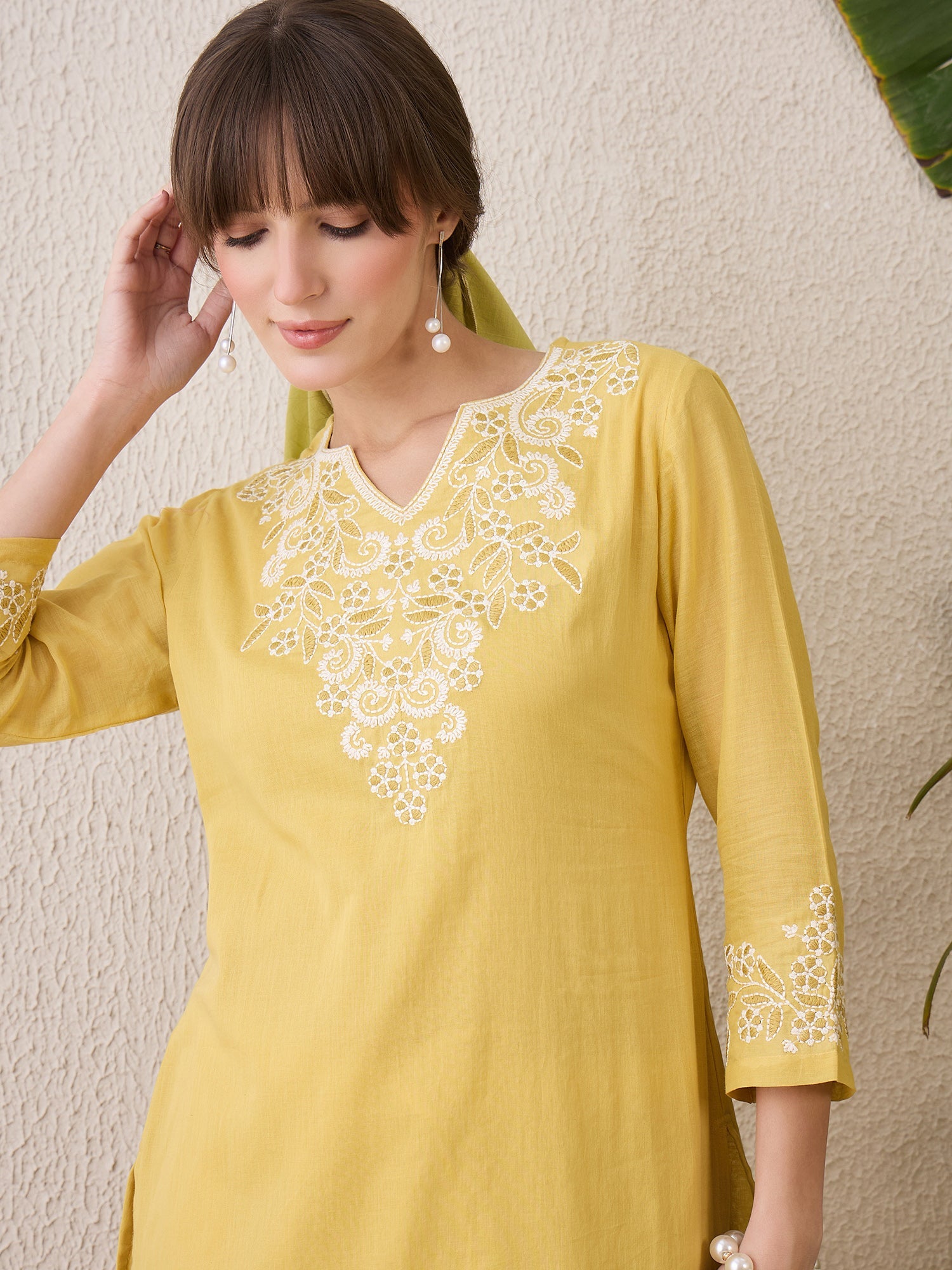 indo era, indo era kurta set, indo era suit, Kurta Set, Kurta set for women, cotton kurta set, indo era kurta set for women, Anarkali Kurta Set, Palazzo Kurta Set, Sleeveless Kurta, Embroidered Kurta, New Arrivals, Work wear, Dress, Best seller, Heeramandi dress, Summer sale, Summer suit, Wedding collection, Special offer, plus size, Spring summer, party wear, Summer Special, Printed Kurta, wedding wear, outfit ideas, Straight Kurta, Cotton Outfit, A line dress, dress for women,Yellow kurta set