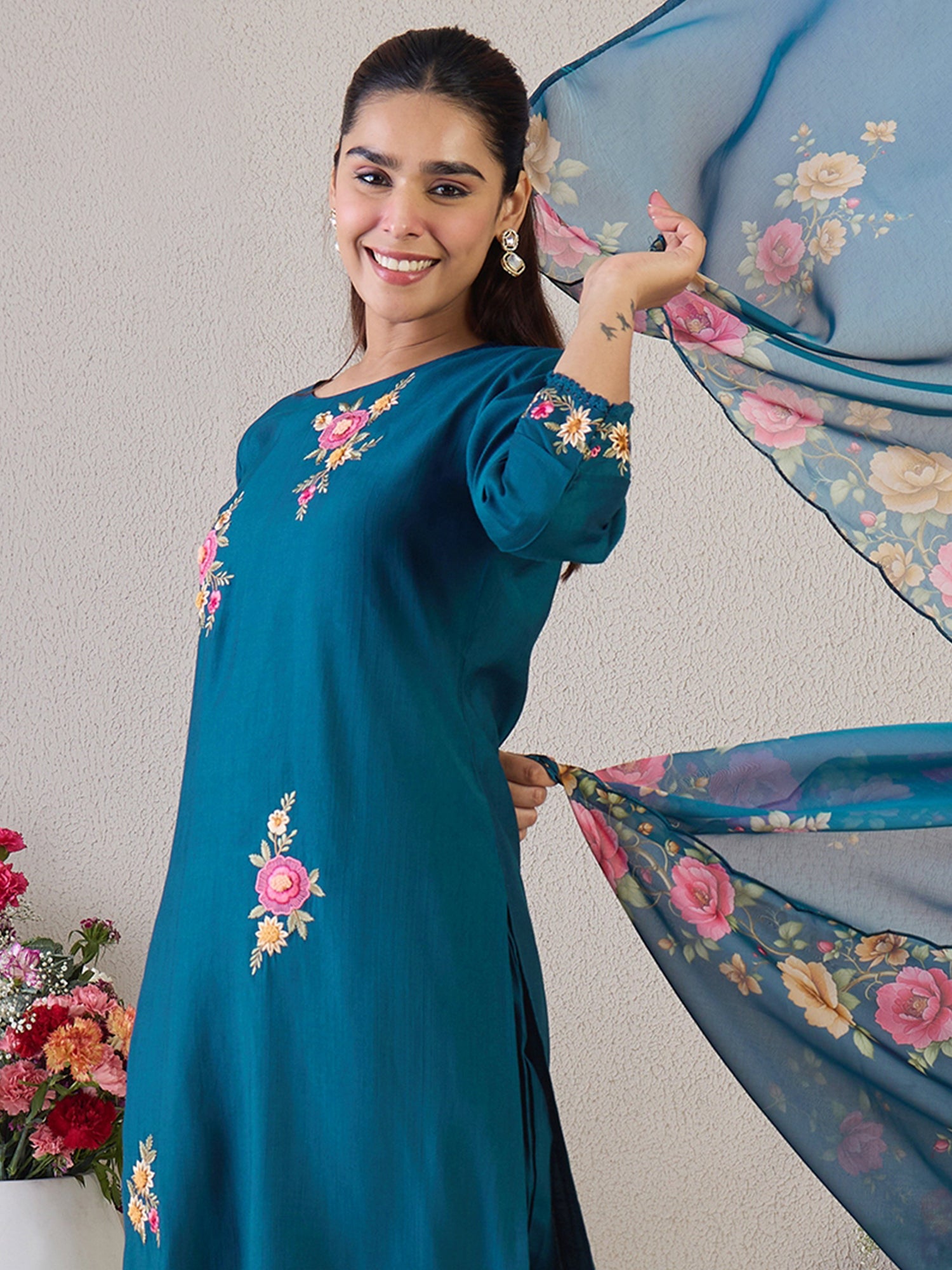 indo era, indoera, indo era kurta, heeramandi dress, heeramandi, dress for women, kurta for women, kurtaset for women, indo era kurta set, indo era suit, anarkali kurta, salwar suit, sharara set, cotton kurta, dress for women, kurta for women, birthday dress for women, gown for women, formal dress for women, party wear for women, summer dress, female kurti, cotton dress for women, kurta with dupatta, dressing style, casual look, new arrival for women, Teal suit
