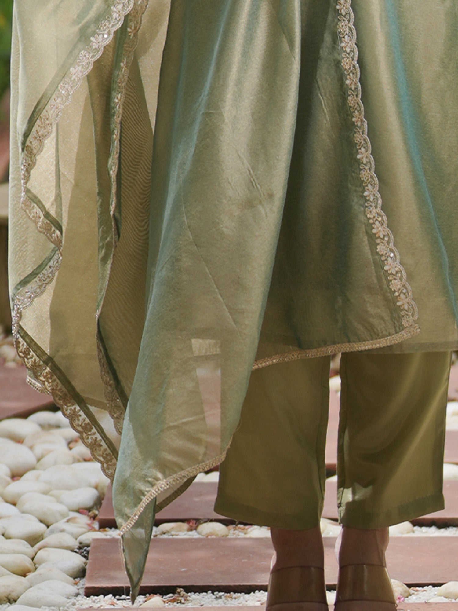 Green Kurta Sets  For women,indo era, indoera, kurta set for women, women kurta set, women suit, summer wear for women, festive suit for women, mother's day outfit, dress for mother, mother's day special, heeramandi dress