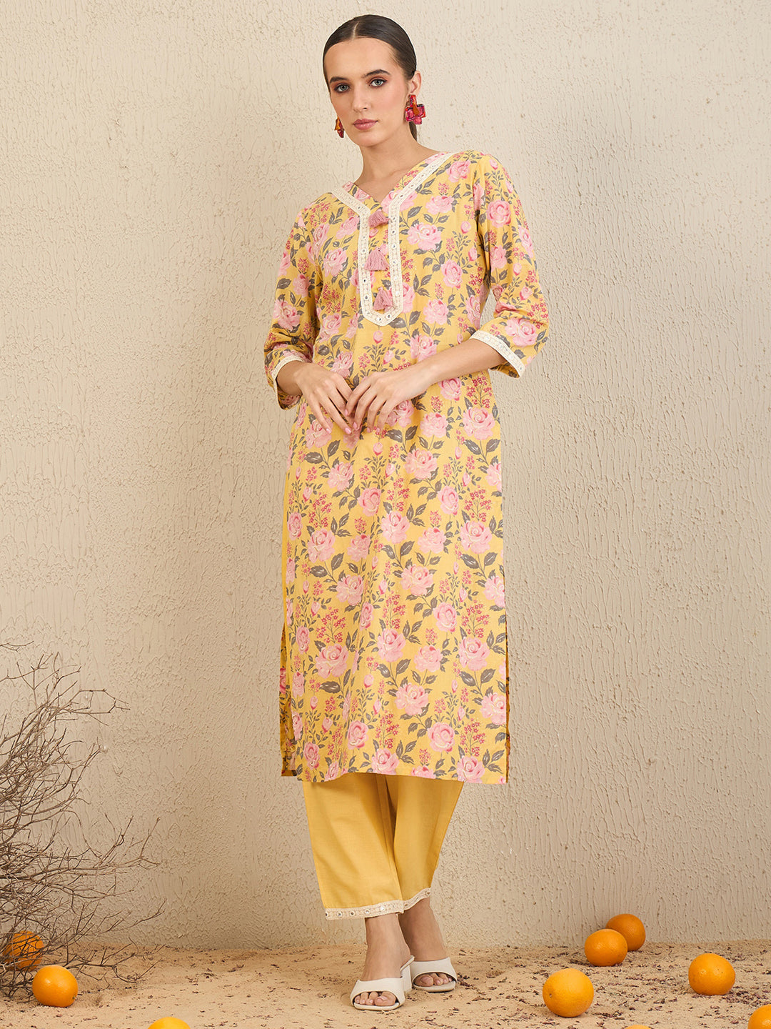 Yellow Kurta Sets  For women,indo era, indoera, kurta set for women, women kurta set, women suit, summer wear for women, festive suit for women, mother's day outfit, dress for mother, mother's day special, heeramandi dress
