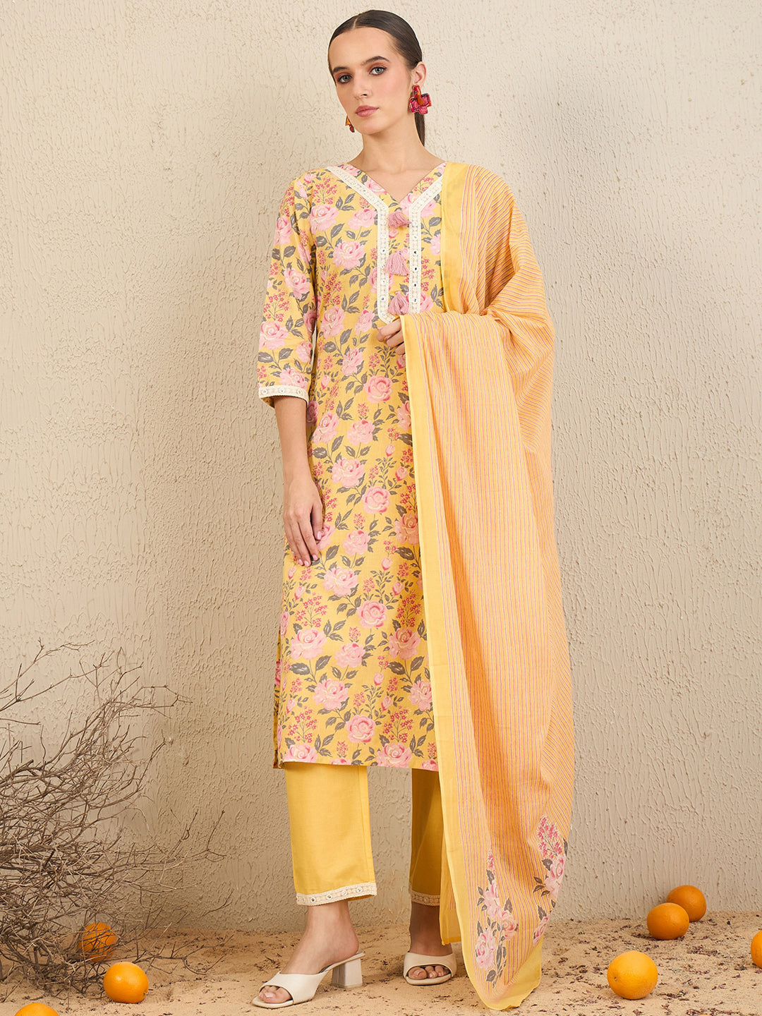 Yellow Kurta Sets  For women,indo era, indoera, kurta set for women, women kurta set, women suit, summer wear for women, festive suit for women, mother's day outfit, dress for mother, mother's day special, heeramandi dress
