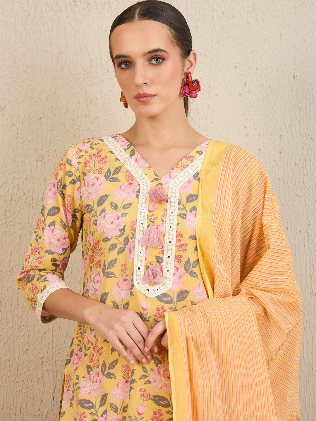 Yellow Kurta Sets  For women,indo era, indoera, kurta set for women, women kurta set, women suit, summer wear for women, festive suit for women, mother's day outfit, dress for mother, mother's day special, heeramandi dress