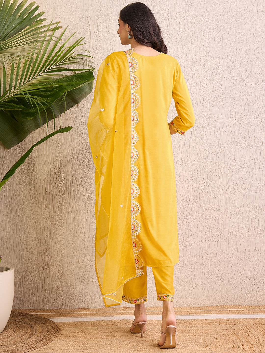 Yellow Kurta Sets  For women,indo era, indoera, kurta set for women, women kurta set, women suit, summer wear for women, festive suit for women, mother's day outfit, dress for mother, mother's day special, heeramandi dress