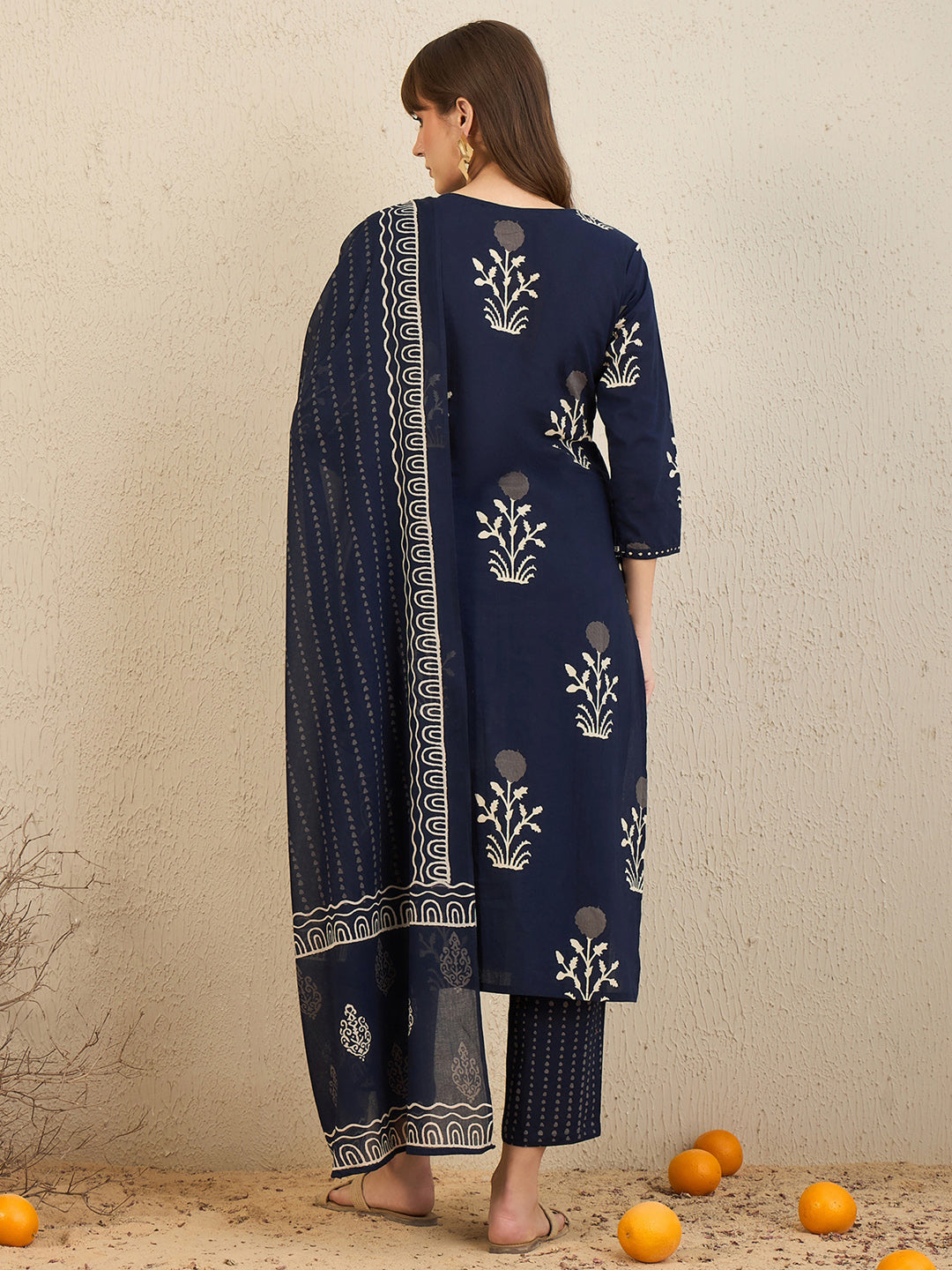 Navy Blue Kurta Sets  For women,indo era, indoera, kurta set for women, women kurta set, women suit, summer wear for women, festive suit for women, mother's day outfit, dress for mother, mother's day special, heeramandi dress