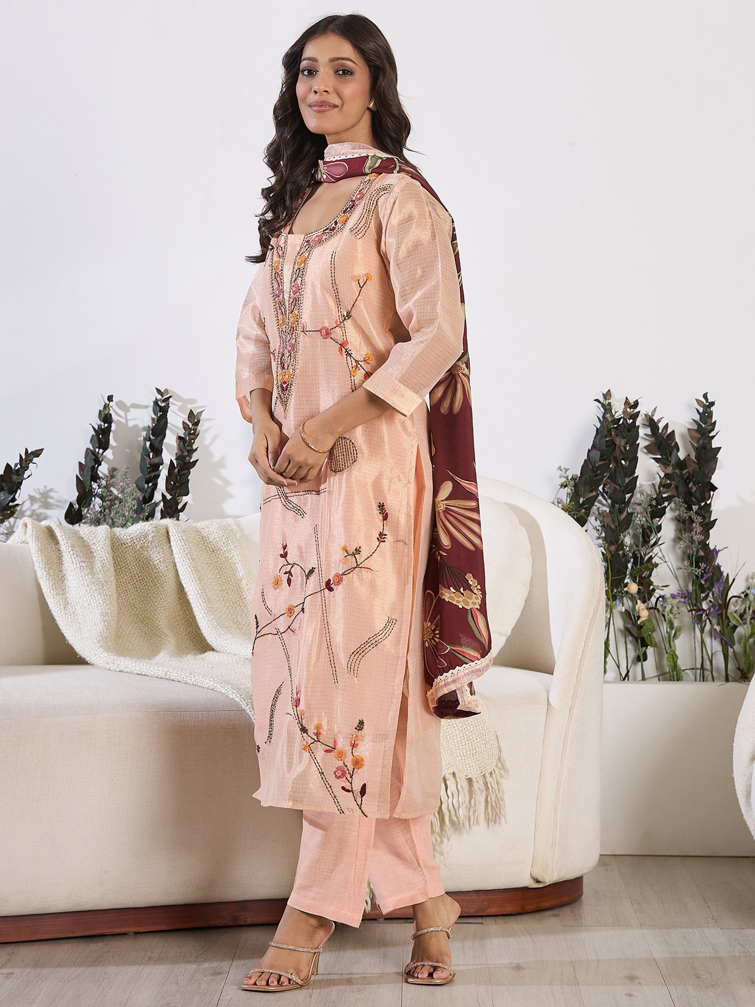 indo era, indoera, indo era kurta, heeramandi dress, heeramandi, dress for women, kurta for women, kurtaset for women, indo era kurta set, indo era suit, anarkali kurta, salwar suit, sharara set, cotton kurta, dress for women, kurta for women, birthday dress for women, gown for women, formal dress for women, party wear for women, summer dress, female kurti, cotton dress for women, kurta with dupatta, dressing style, casual look, new arrival for women, Peach suit
