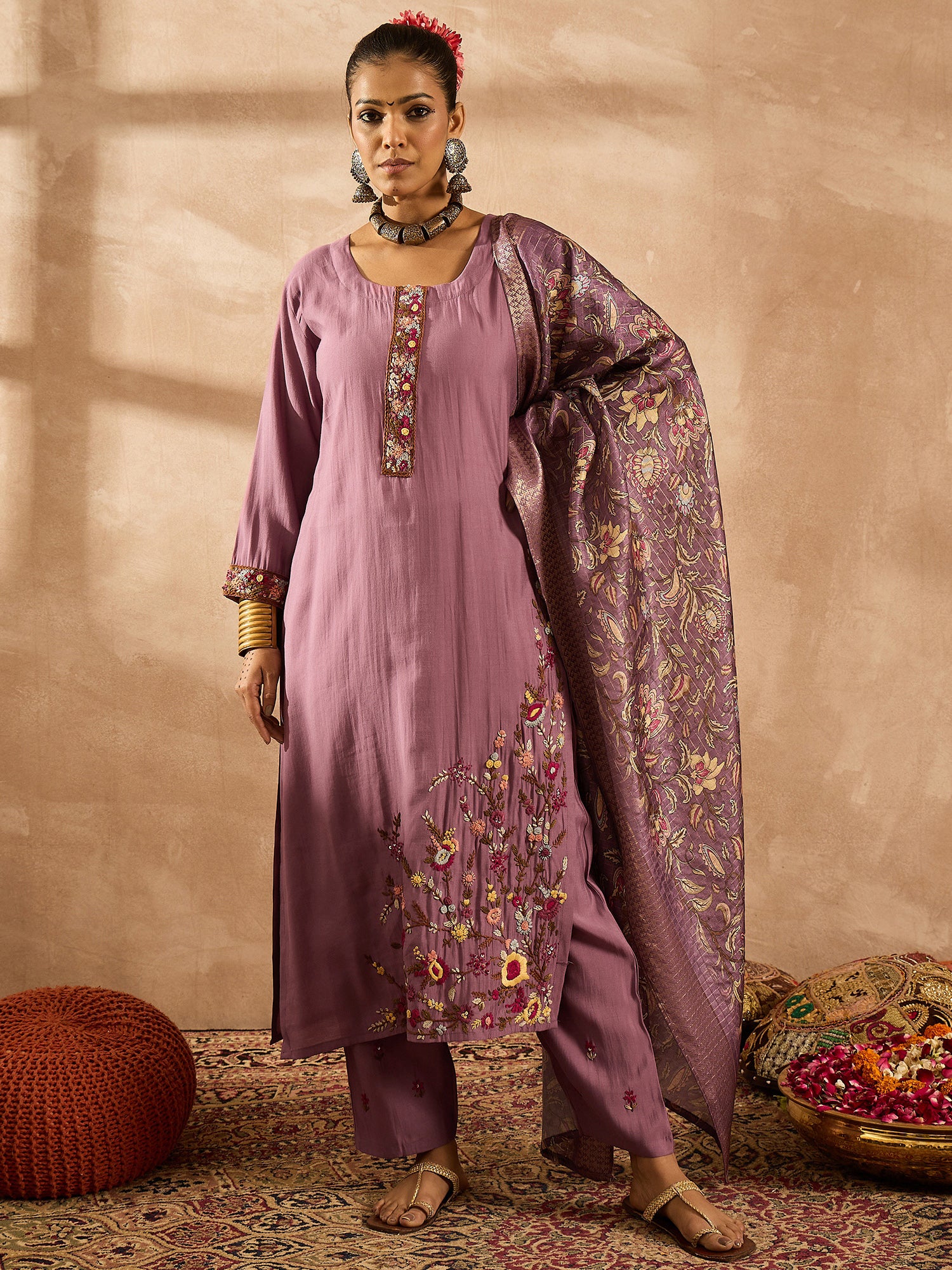 indo era, indo era kurta set, indo era suit, Kurta Set, Kurta set for women, cotton kurta set, indo era kurta set for women, Anarkali Kurta Set, Palazzo Kurta Set, Sleeveless Kurta, Embroidered Kurta, New Arrivals, Work wear, Dress, Best seller, Heeramandi dress, Summer sale, Summer suit, Wedding collection, Special offer, plus size, Spring summer, party wear, Summer Special, Printed Kurta, wedding wear, outfit ideas, Straight Kurta, Cotton Outfit, A line dress, dress for women,Mauve kurta set