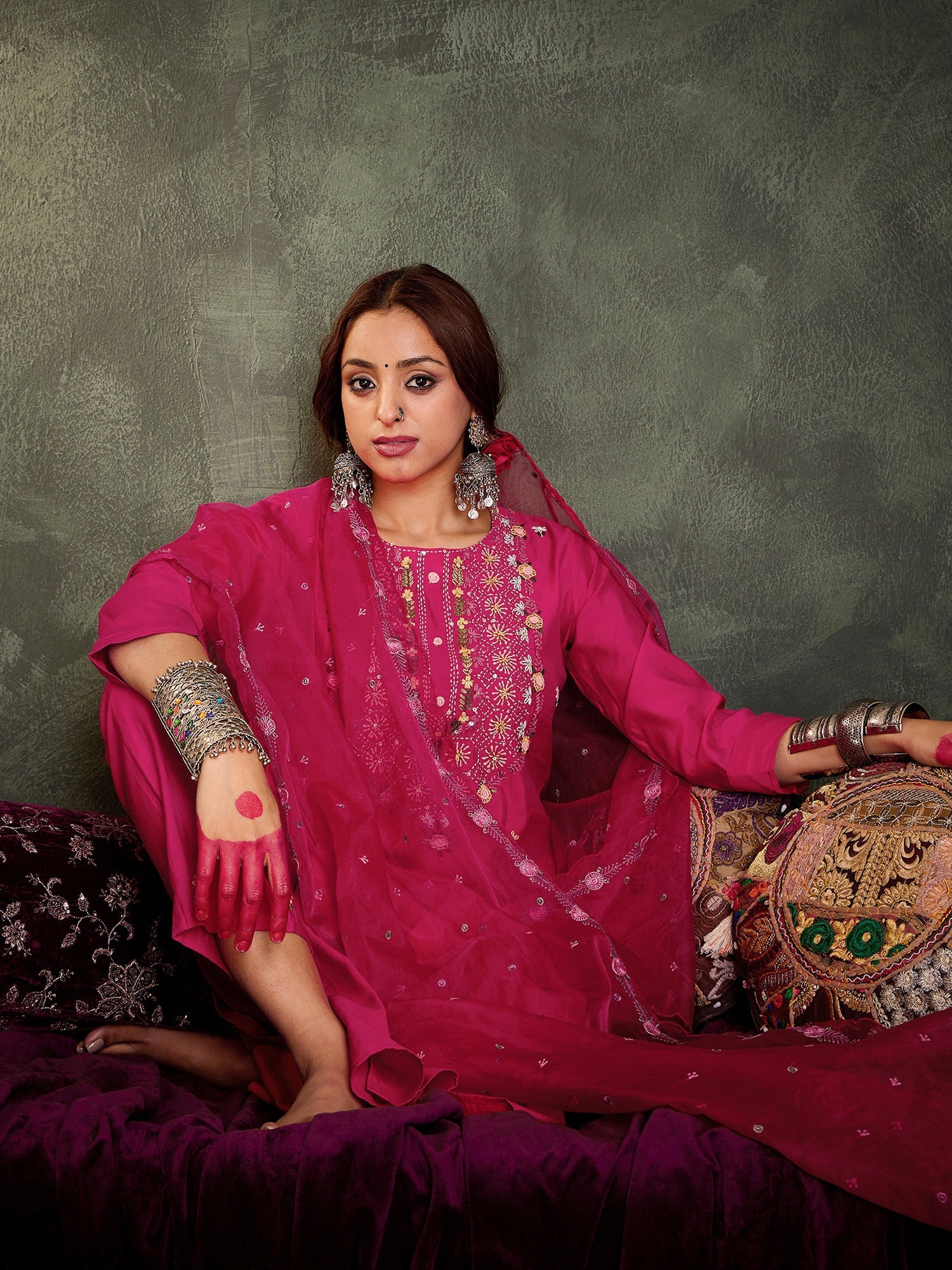 indo era, suit, kurta set for women, indo era kurta, kurta sets for ladies, summer dresses for women, 3 piece suit, cotton kurta set for women, new arrivals, women kurti plazo set, women in suit, kurta suit, floral kurta, short suit, spring summer, Pink suit