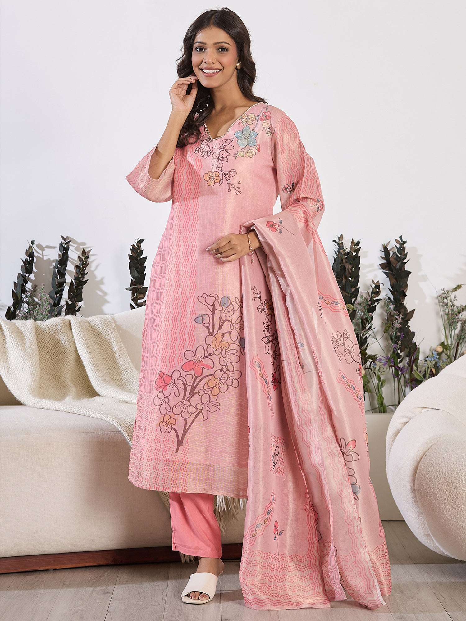 indo era, indo era kurta set, indo era suit, Kurta Set, Kurta set for women, cotton kurta set, indo era kurta set for women, Anarkali Kurta Set, Palazzo Kurta Set, Sleeveless Kurta, Embroidered Kurta, New Arrivals, Work wear, Dress, Best seller, Heeramandi dress, Summer sale, Summer suit, Wedding collection, Special offer, plus size, Spring summer, party wear, Summer Special, Printed Kurta, wedding wear, outfit ideas, Straight Kurta, Cotton Outfit, A line dress, dress for women,Pink kurta set