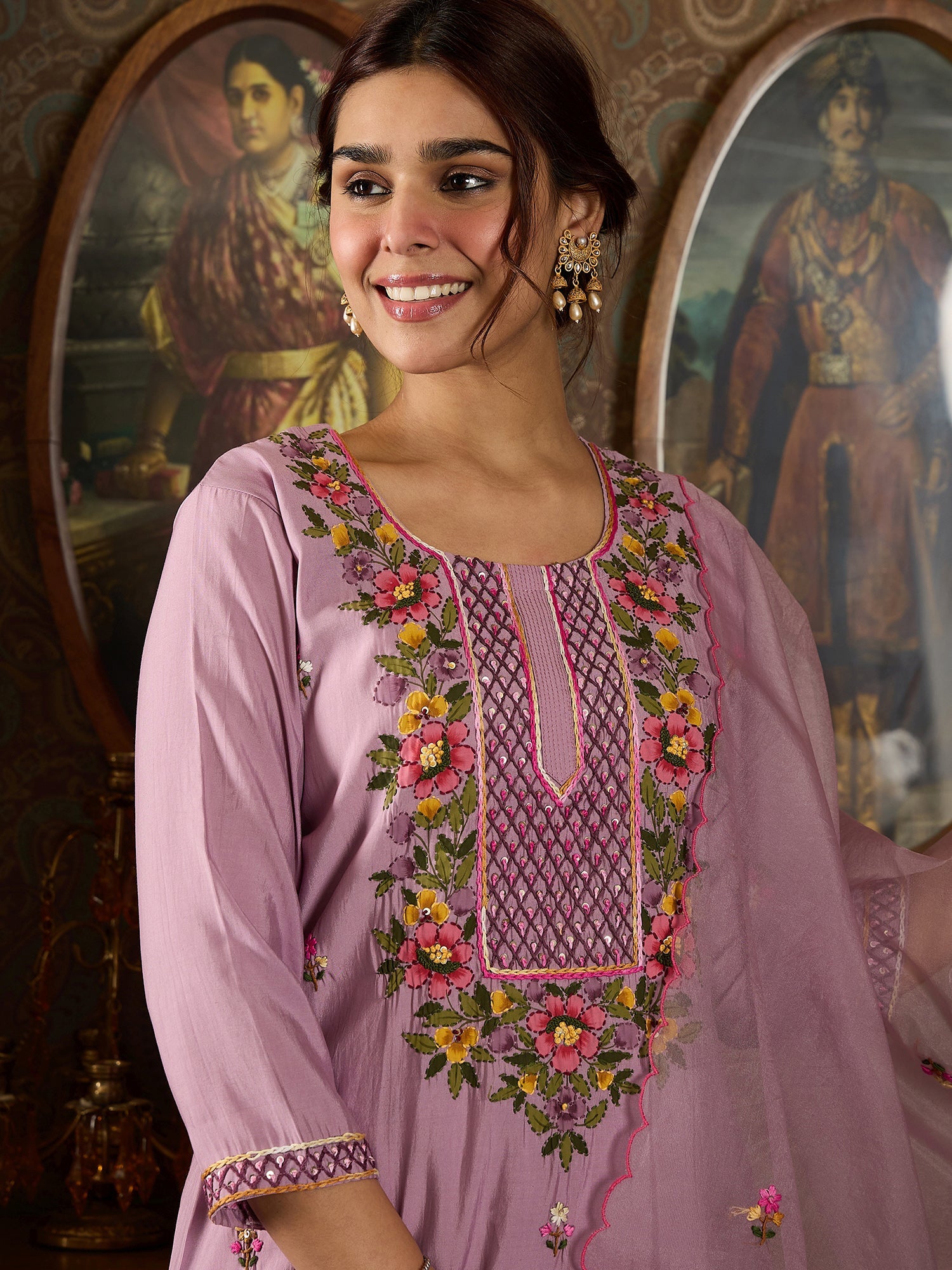 indo era, indo era kurta set, indo era suit, Kurta Set, Kurta set for women, cotton kurta set, indo era kurta set for women, Anarkali Kurta Set, Palazzo Kurta Set, Sleeveless Kurta, Embroidered Kurta, New Arrivals, Work wear, Dress, Best seller, Heeramandi dress, Summer sale, Summer suit, Wedding collection, Special offer, plus size, Spring summer, party wear, Summer Special, Printed Kurta, wedding wear, outfit ideas, Straight Kurta, Cotton Outfit, A line dress, dress for women,Lavender kurta set