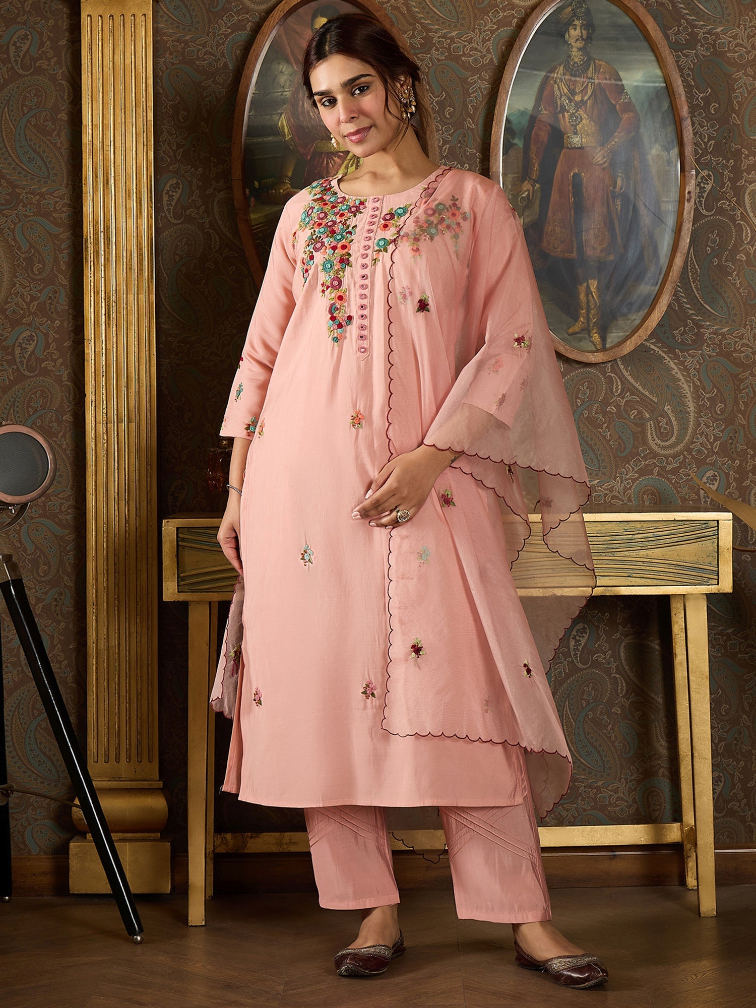 indo era, indoera, indo era kurta, heeramandi dress, heeramandi, dress for women, kurta for women, kurtaset for women, indo era kurta set, indo era suit, anarkali kurta, salwar suit, sharara set, cotton kurta, dress for women, kurta for women, birthday dress for women, gown for women, formal dress for women, party wear for women, summer dress, female kurti, cotton dress for women, kurta with dupatta, dressing style, casual look, new arrival for women, Peach suit