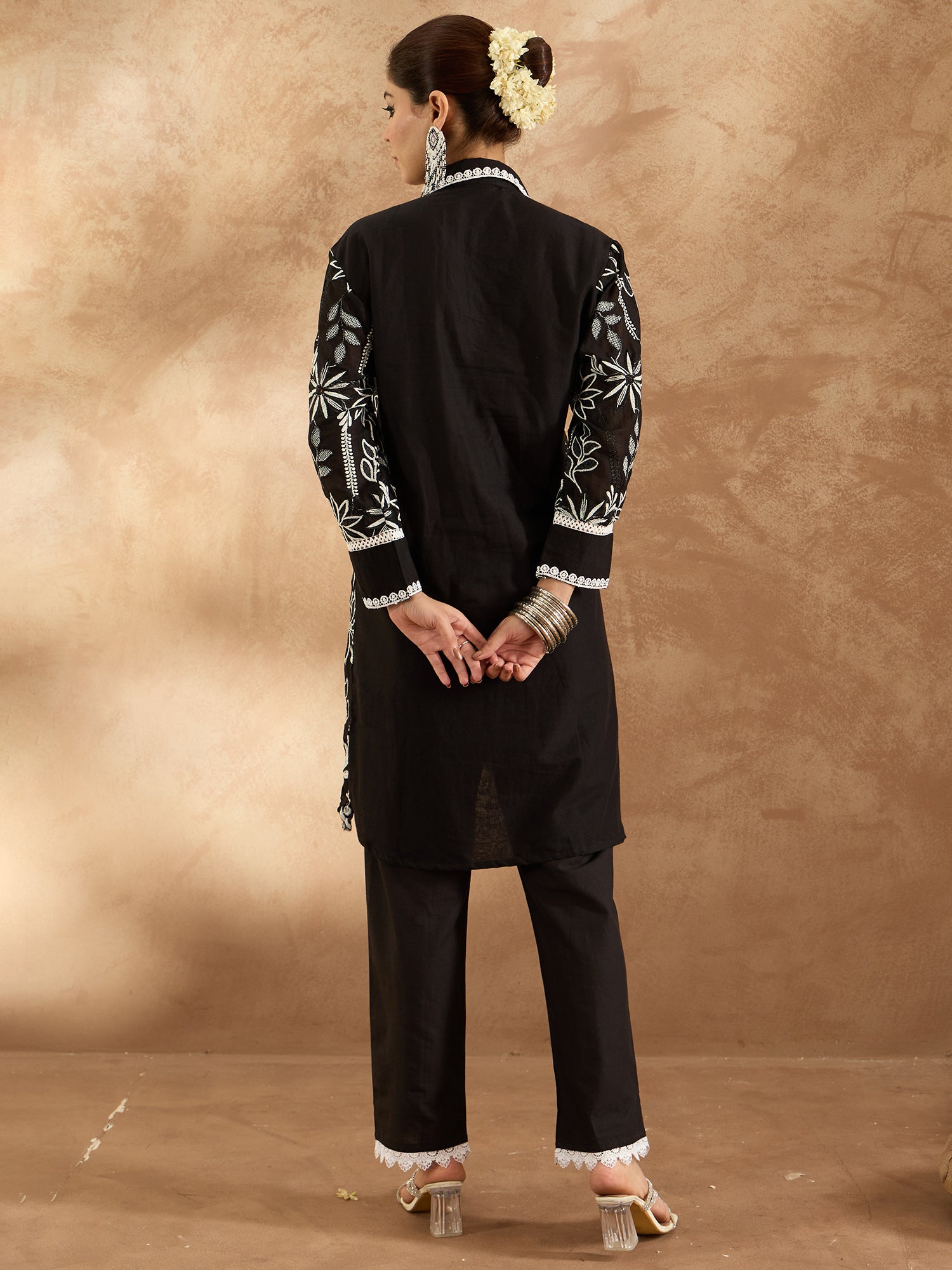 Black Co-Ords  For women,indo era, indoera, co ord set for women, women co-ords, summer wear for women, fusion dress, 