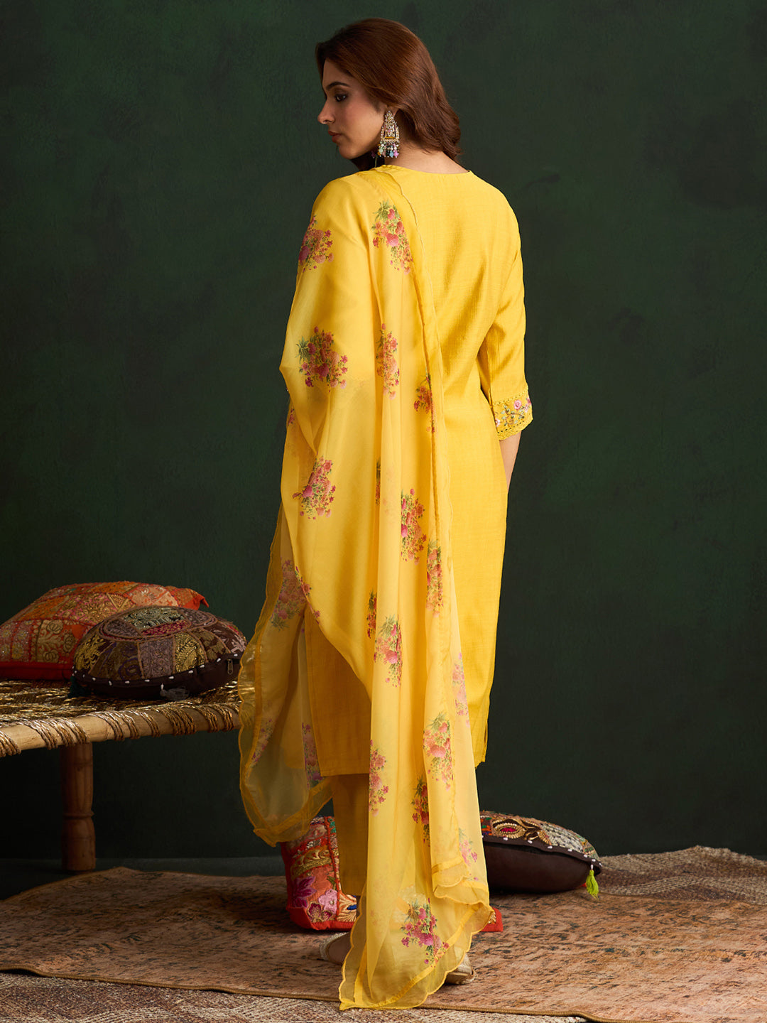 Yellow Kurta Sets  For women,indo era, indoera, kurta set for women, women kurta set, women suit, summer wear for women, festive suit for women, mother's day outfit, dress for mother, mother's day special, heeramandi dress