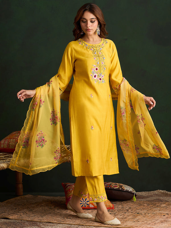 Yellow Kurta Sets  For women,indo era, indoera, kurta set for women, women kurta set, women suit, summer wear for women, festive suit for women, mother's day outfit, dress for mother, mother's day special, heeramandi dress
